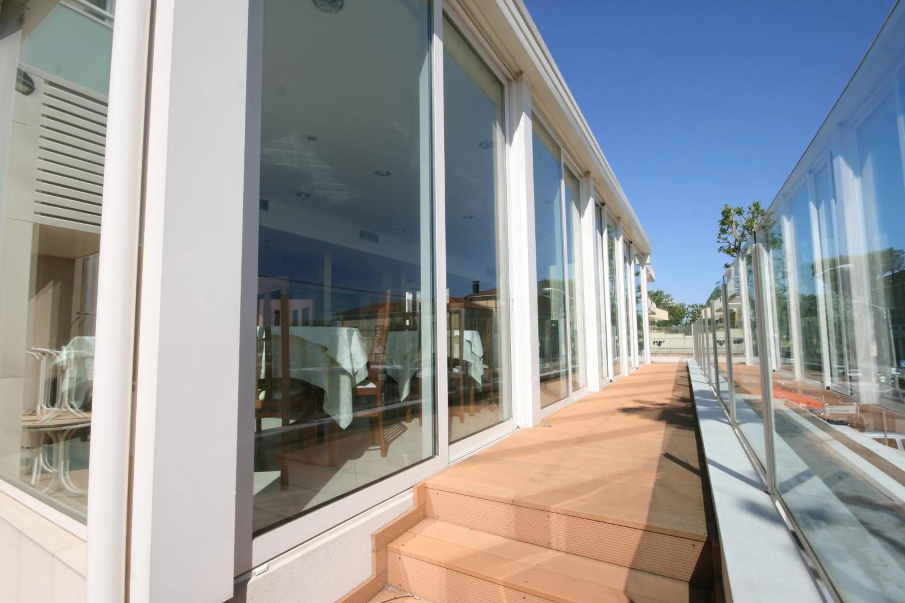 Property building in Hotel Sole Mio