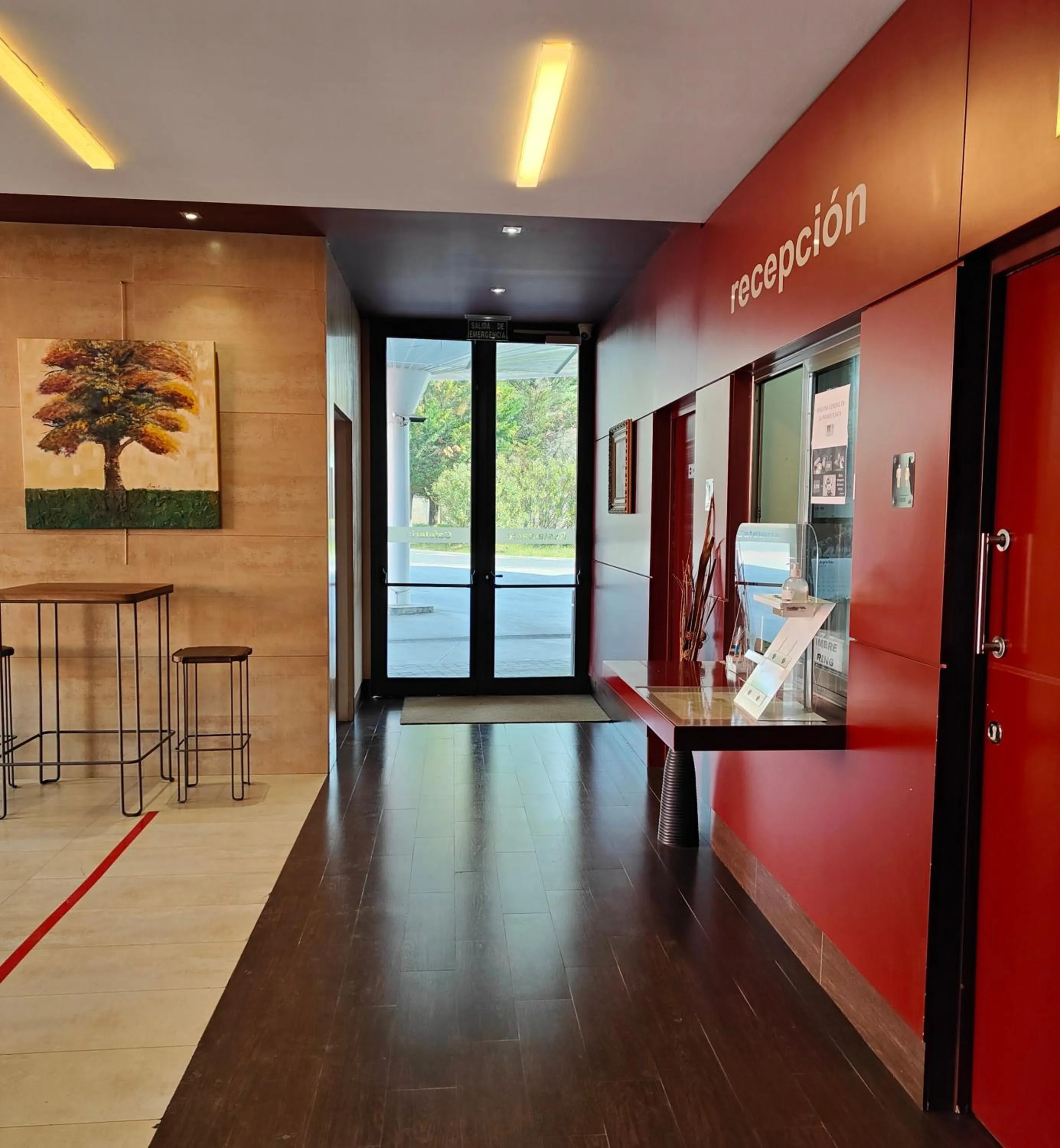 Lobby or reception in Hotel Ortuella