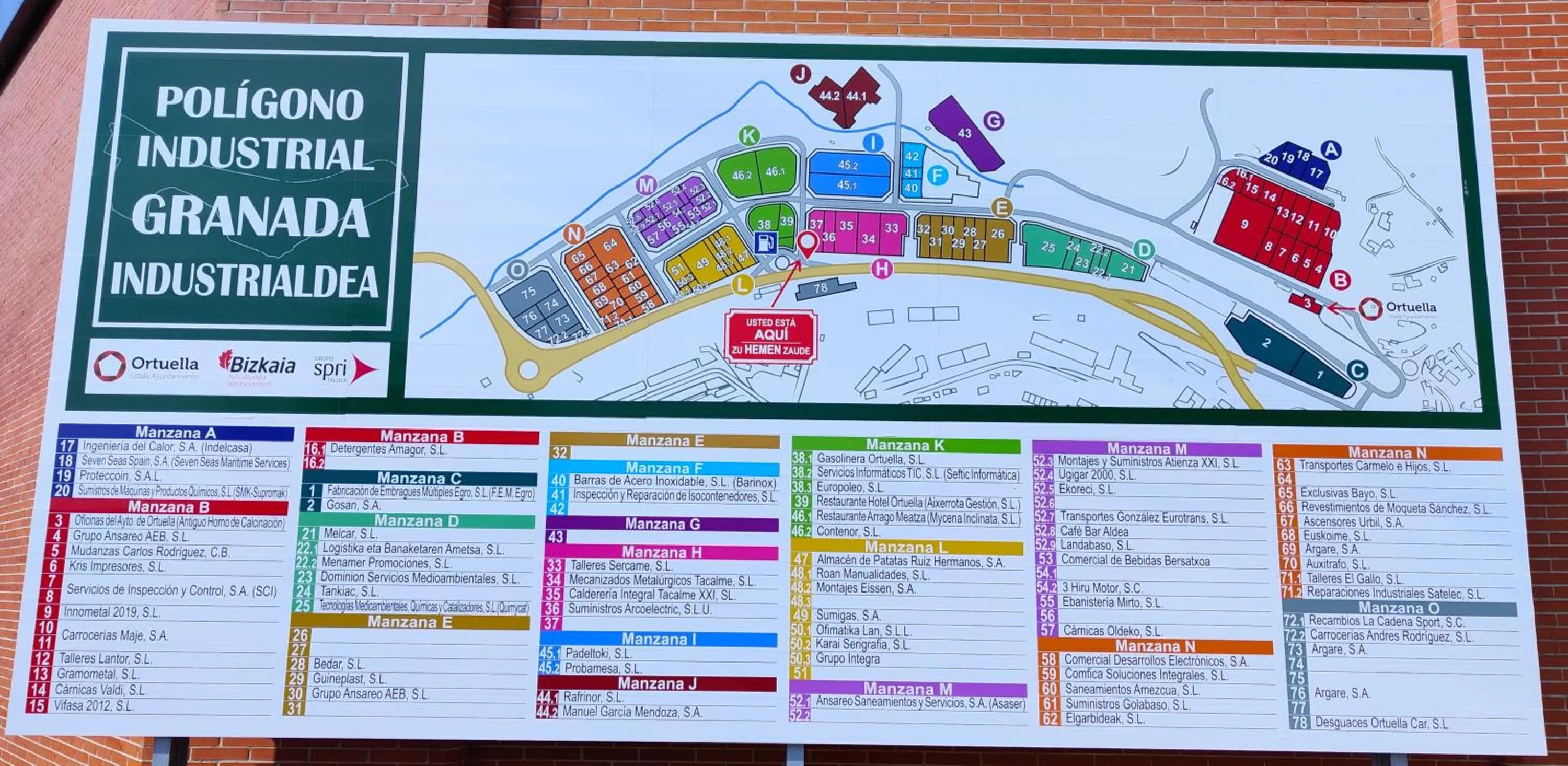 Nearby landmark in Hotel Ortuella