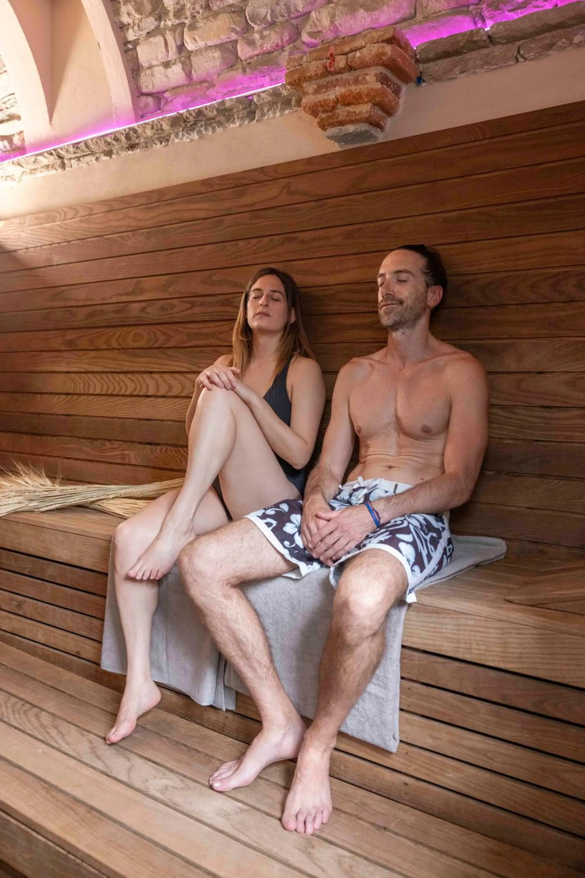 Sauna in Hotel Delle Terme Santa Agnese