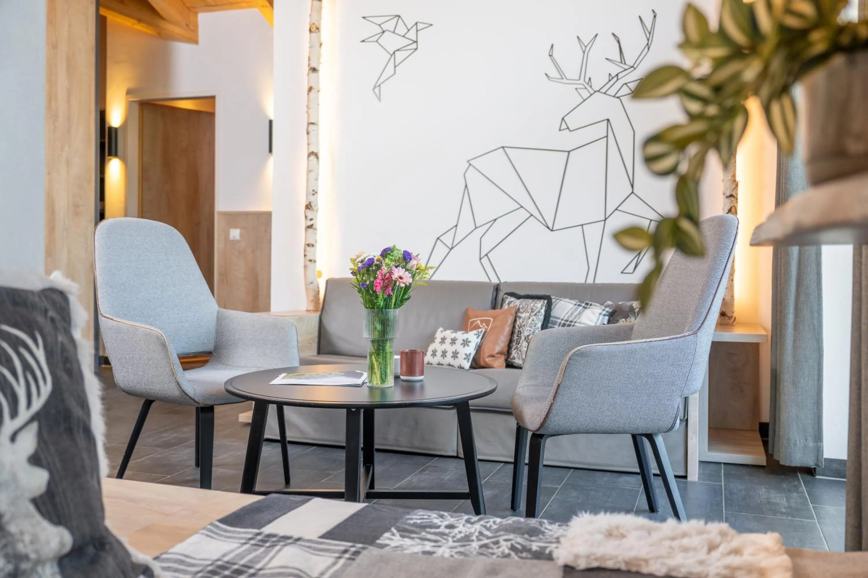 Seating area in 24 by AvenidA - Mountain Hotel