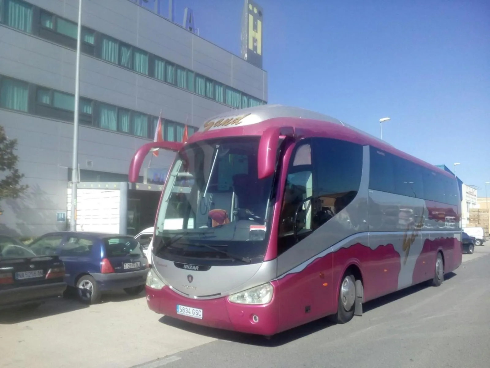 Facade/entrance in Hotel Ciudad de Corella