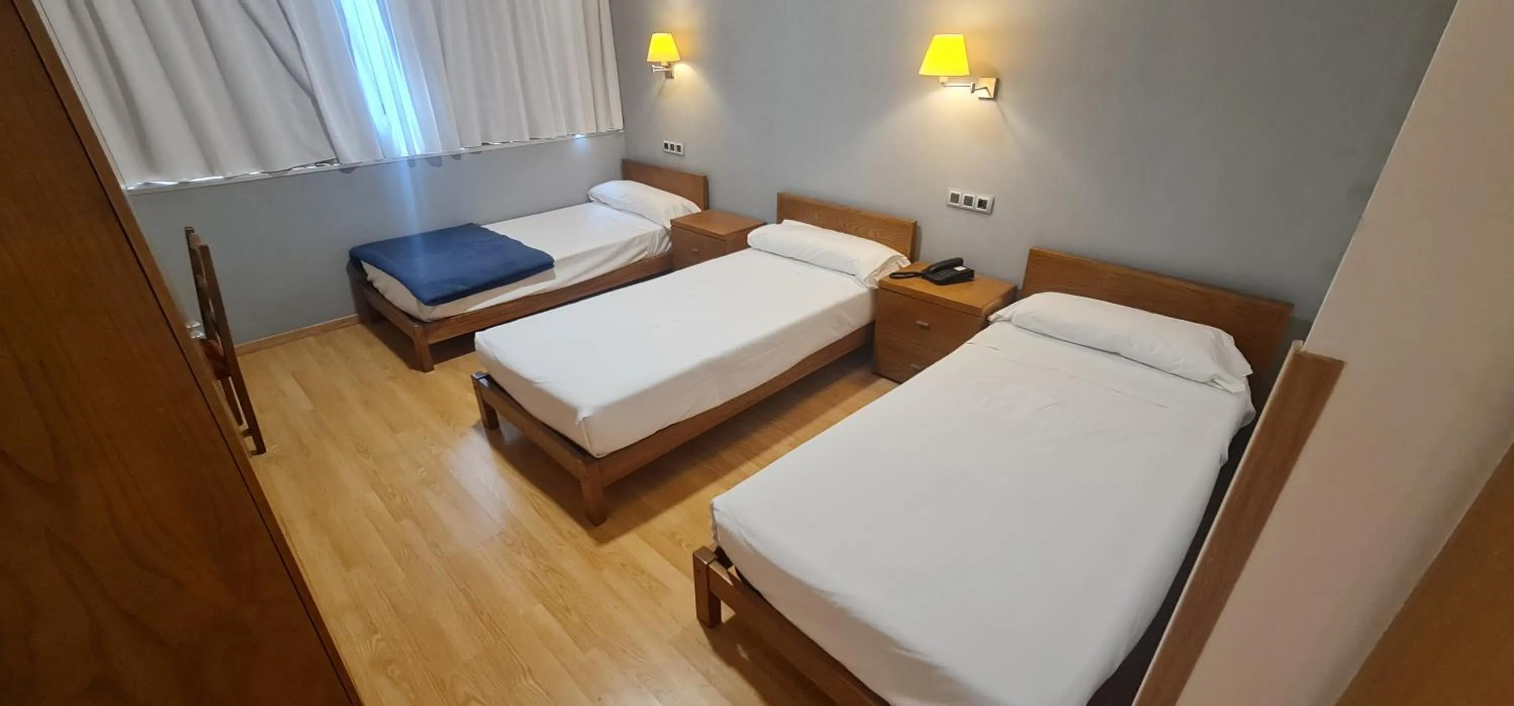 Bed in Hotel Ciudad de Corella