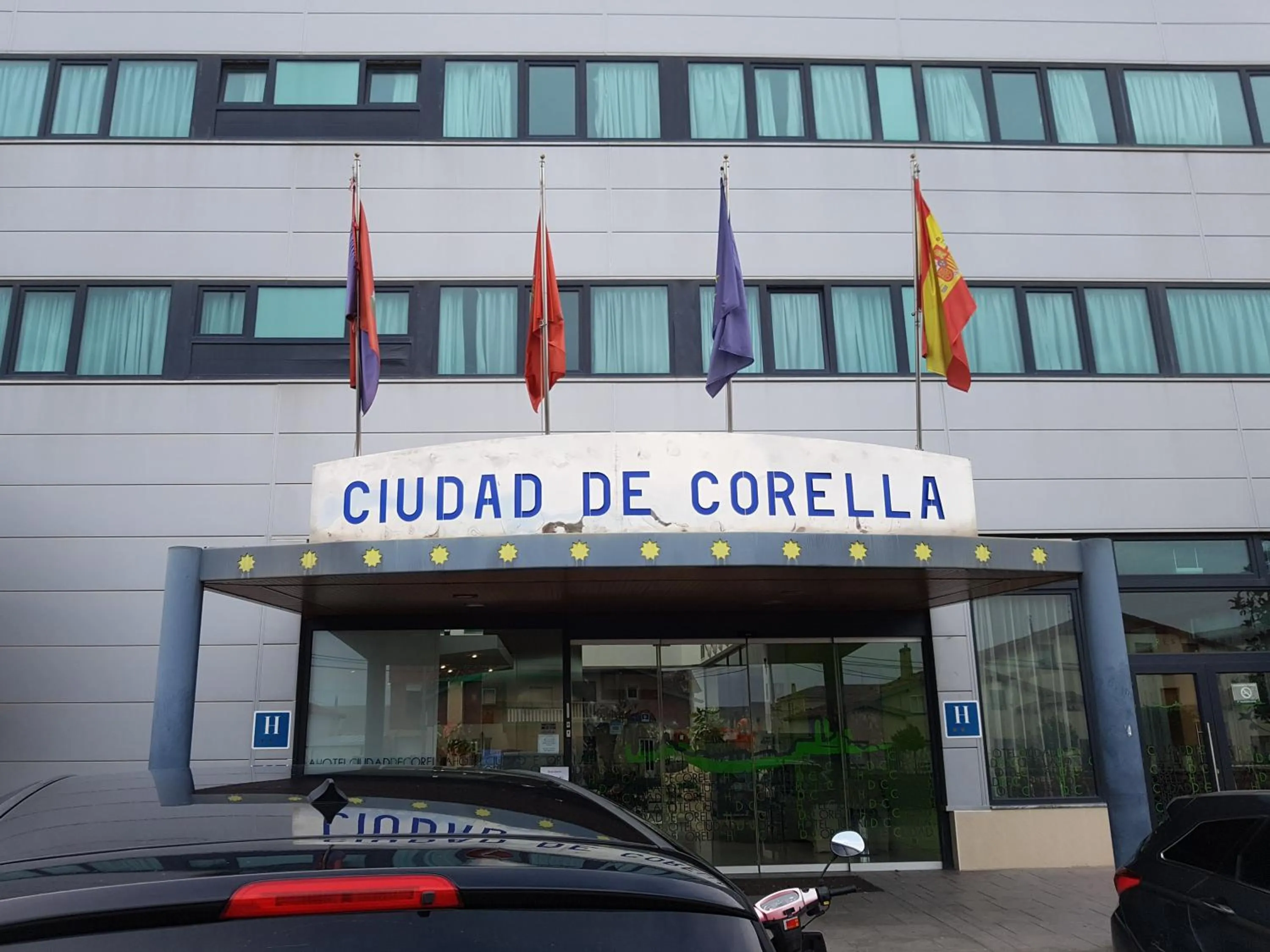 Facade/Entrance in Hotel Ciudad de Corella