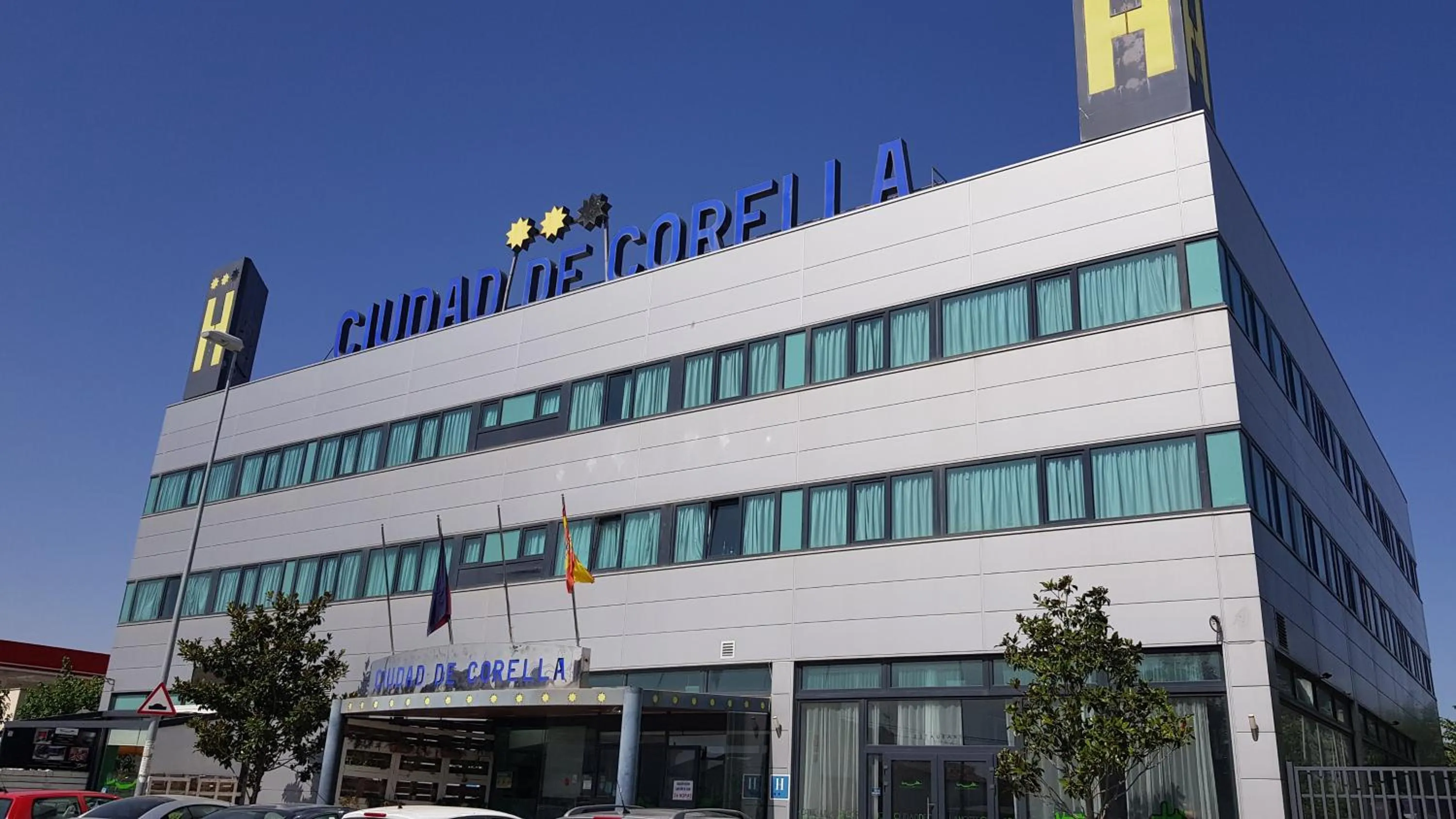 Property Building in Hotel Ciudad de Corella