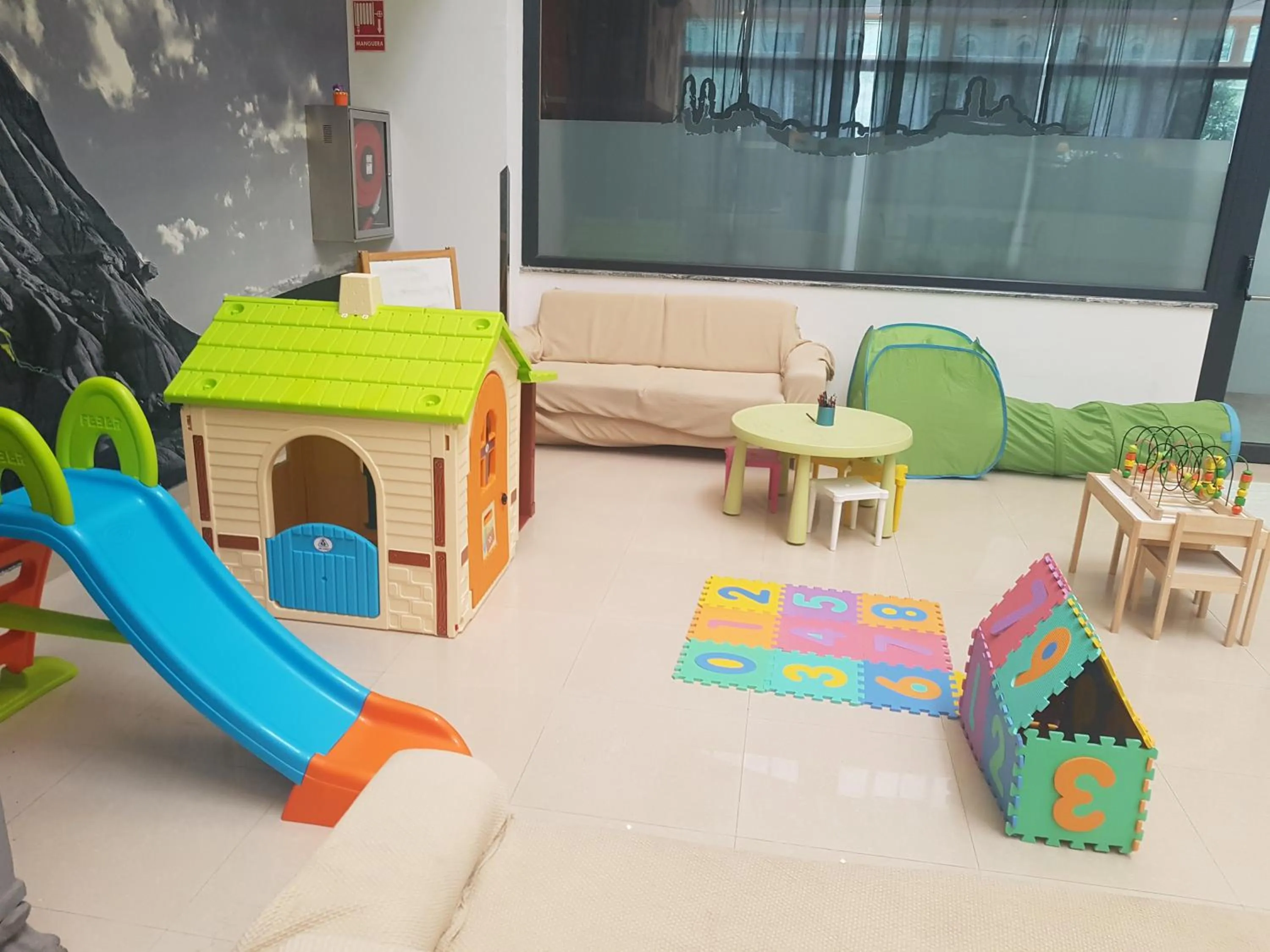 Children play ground, Kid's Club in Hotel Ciudad de Corella