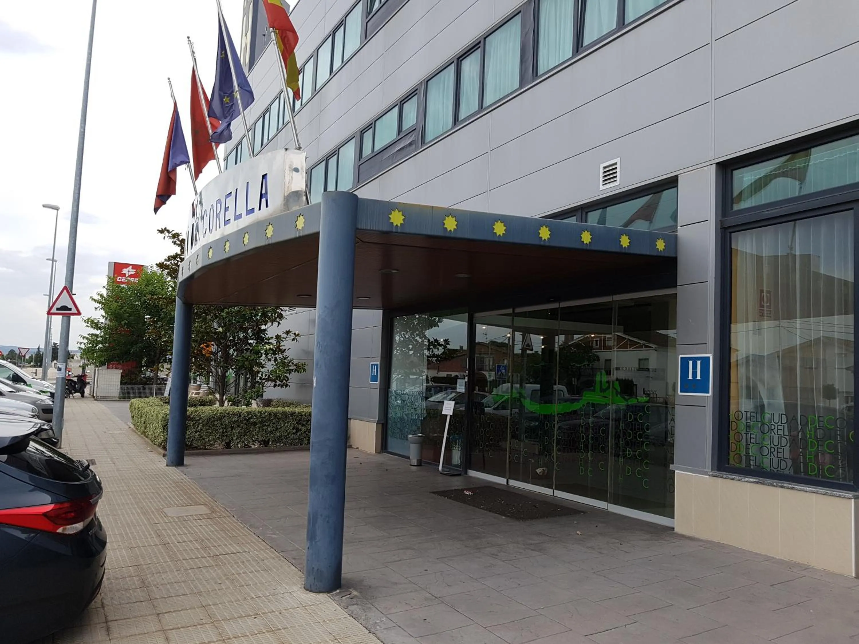 Facade/Entrance in Hotel Ciudad de Corella