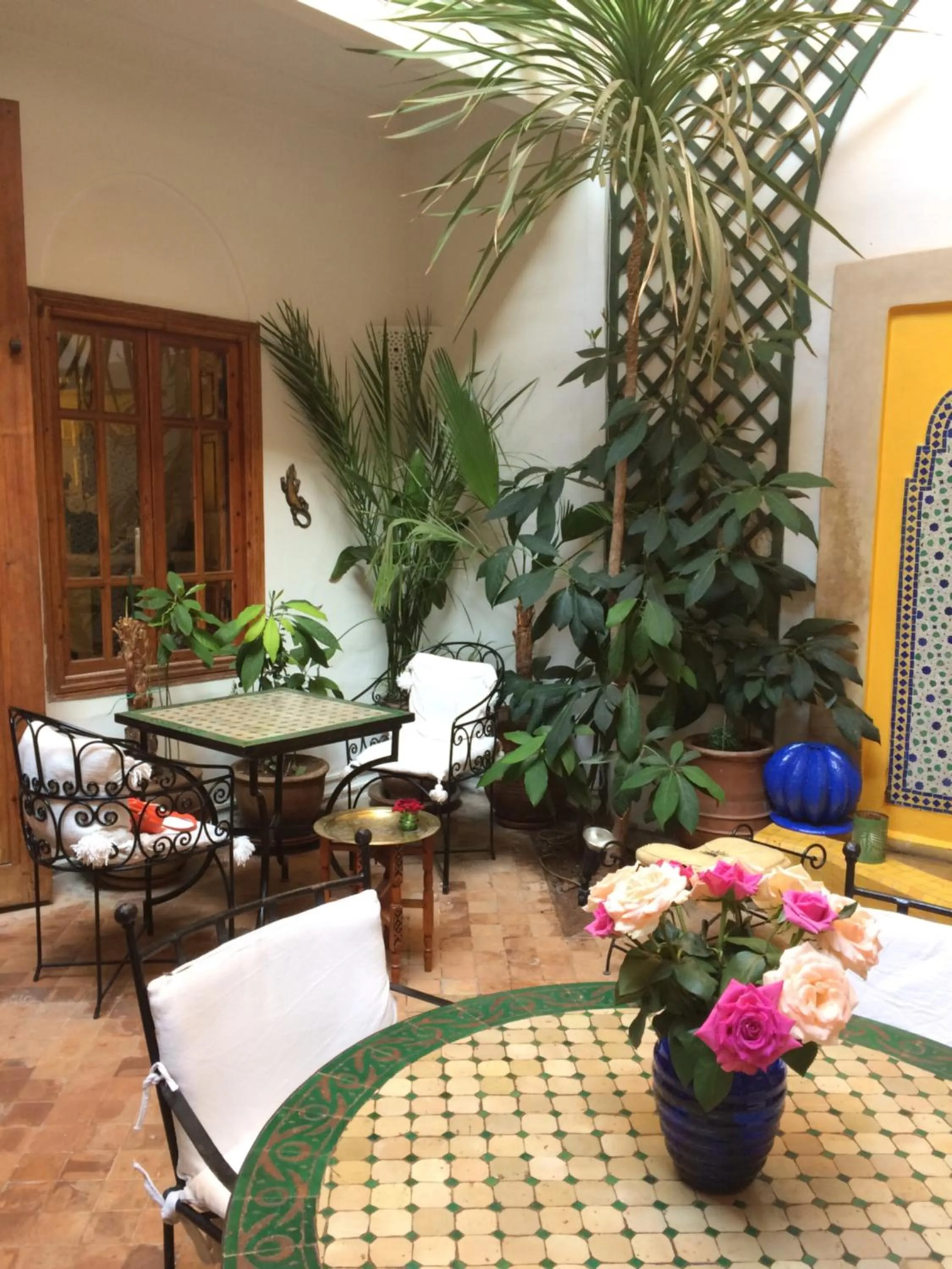Patio in Riad Irene