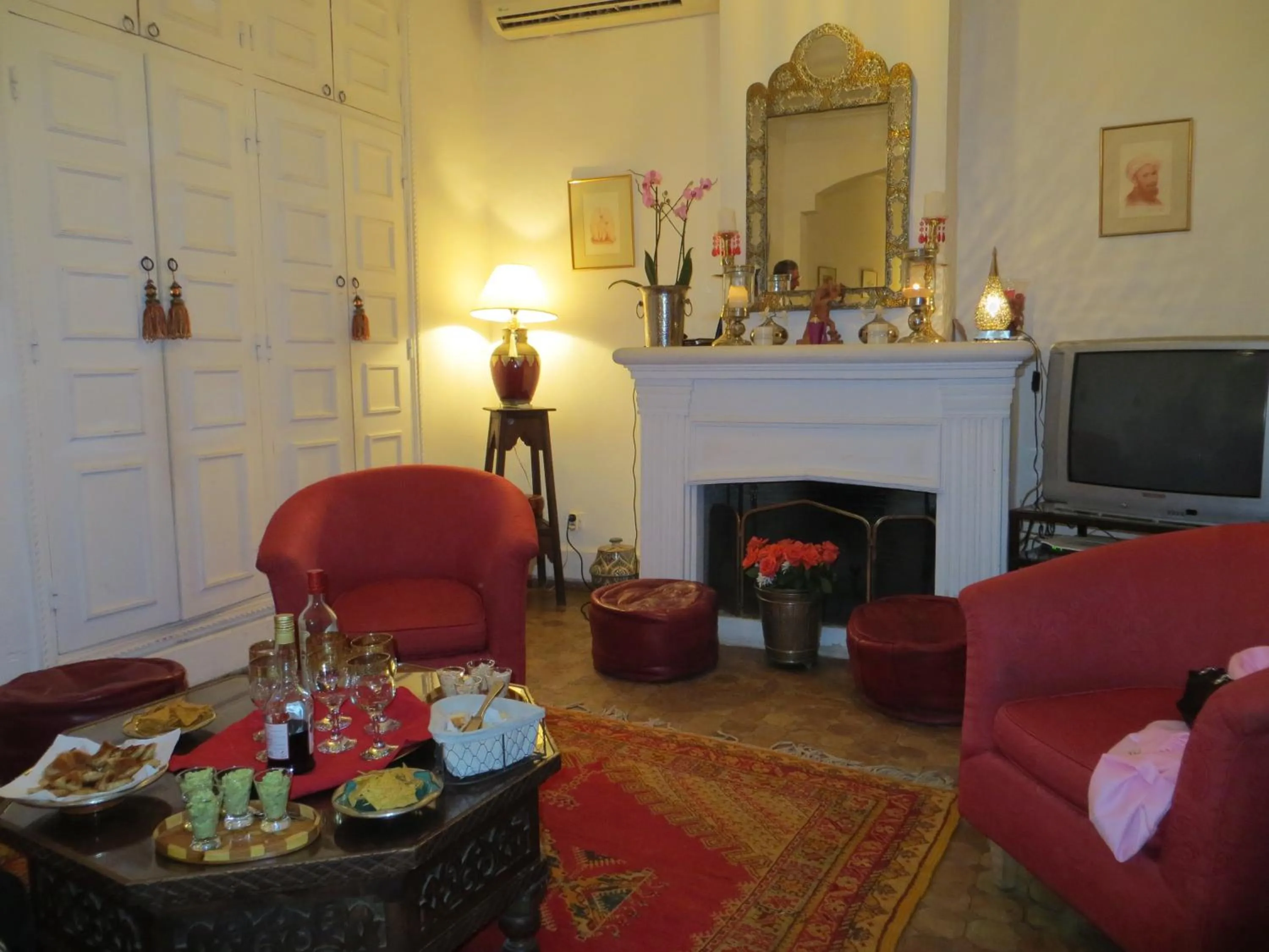 Lounge or bar in Riad Irene