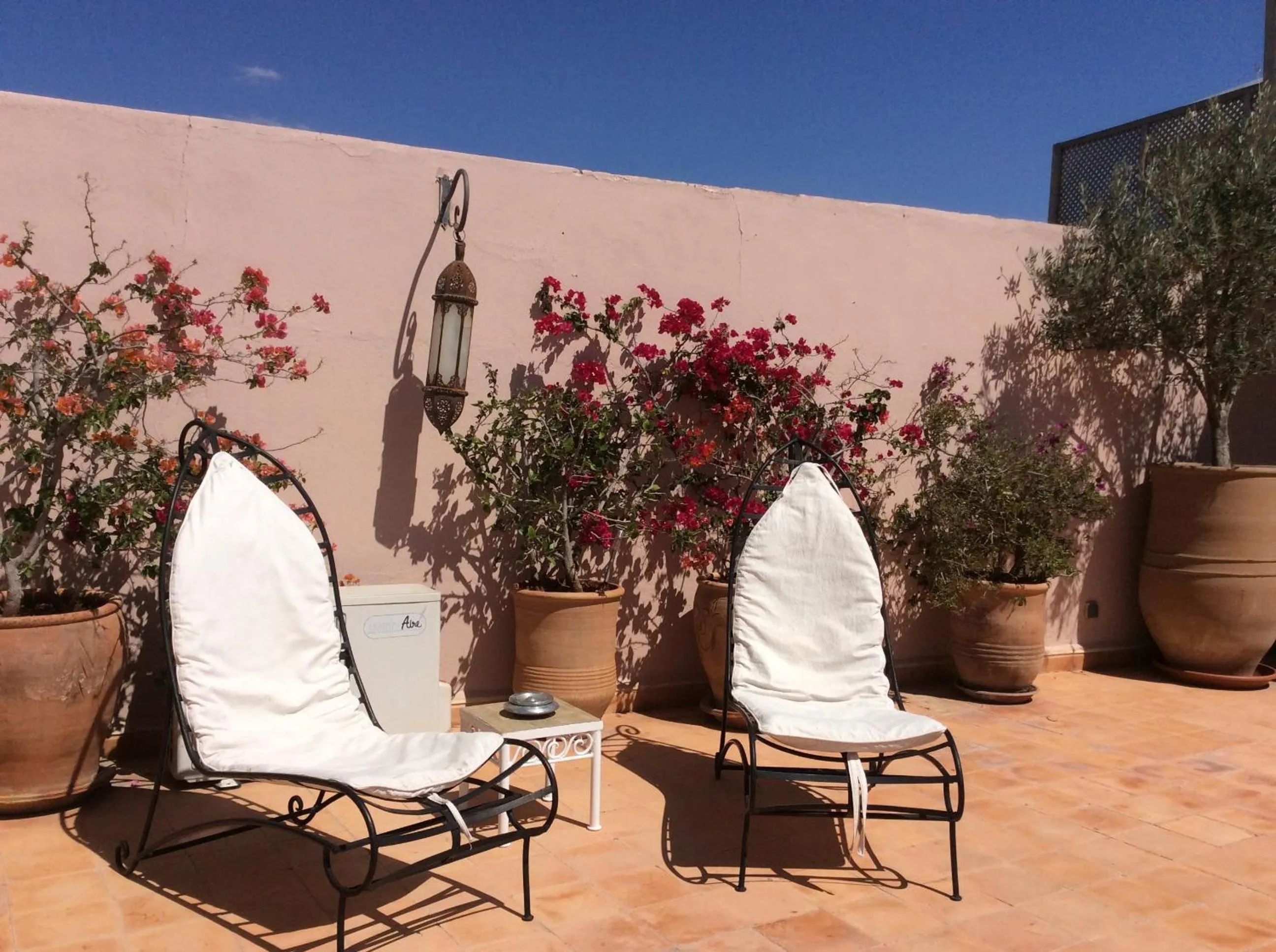 Balcony/Terrace in Riad Irene