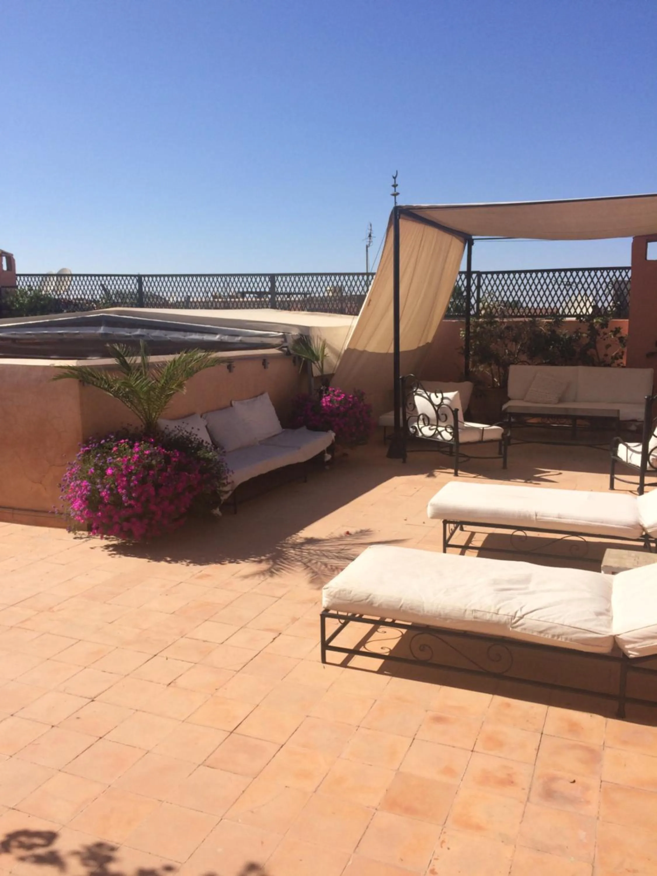 Patio in Riad Irene