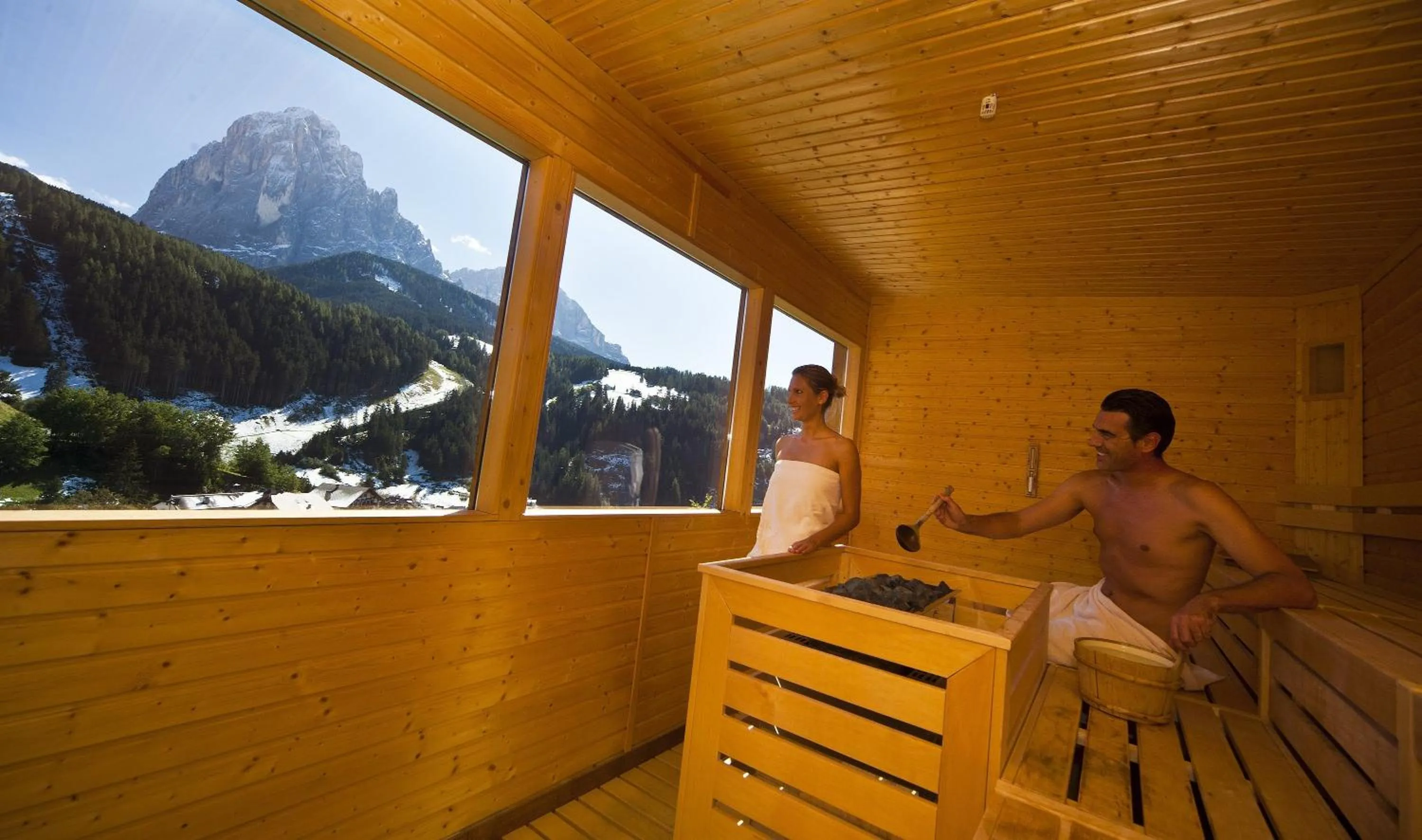 Sauna in Hotel Interski