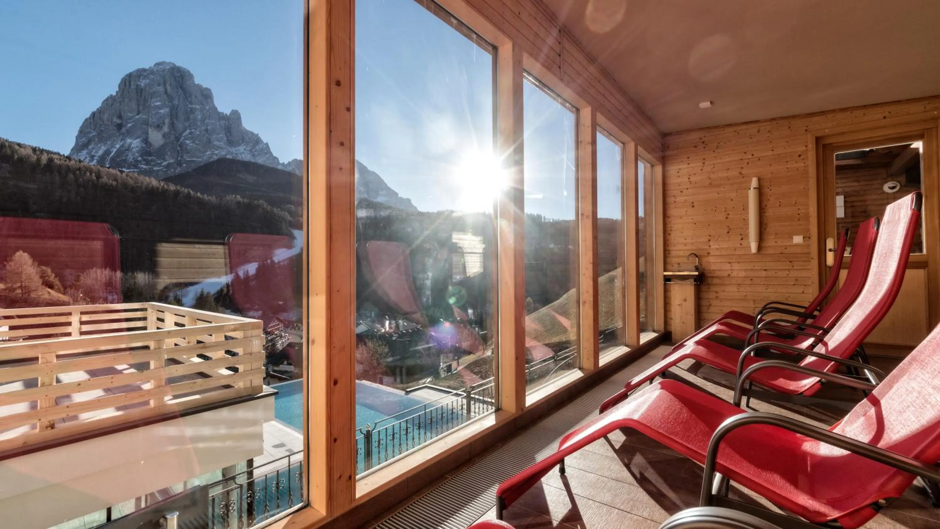 Sauna in Hotel Interski