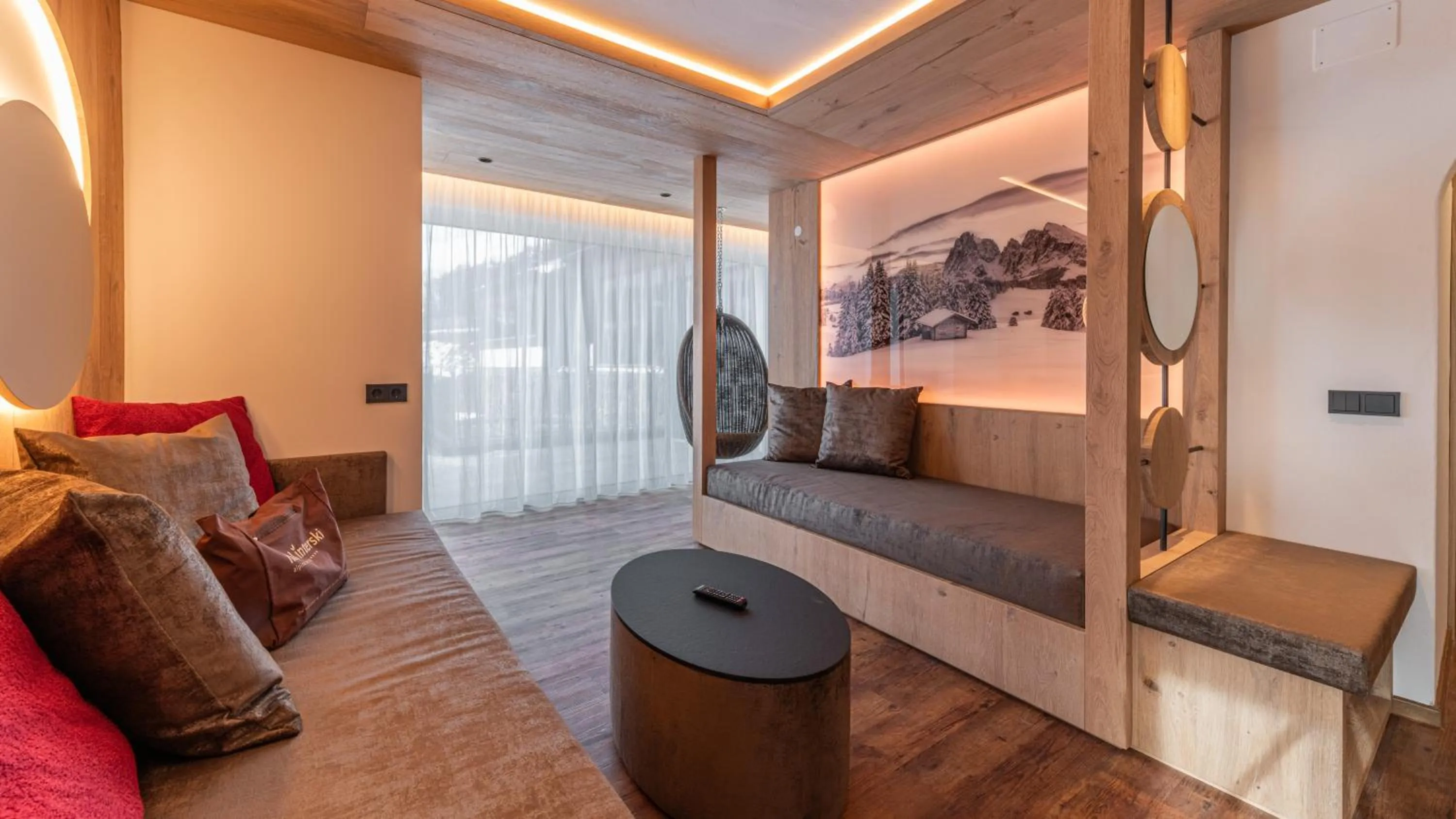 Living room in Hotel Interski