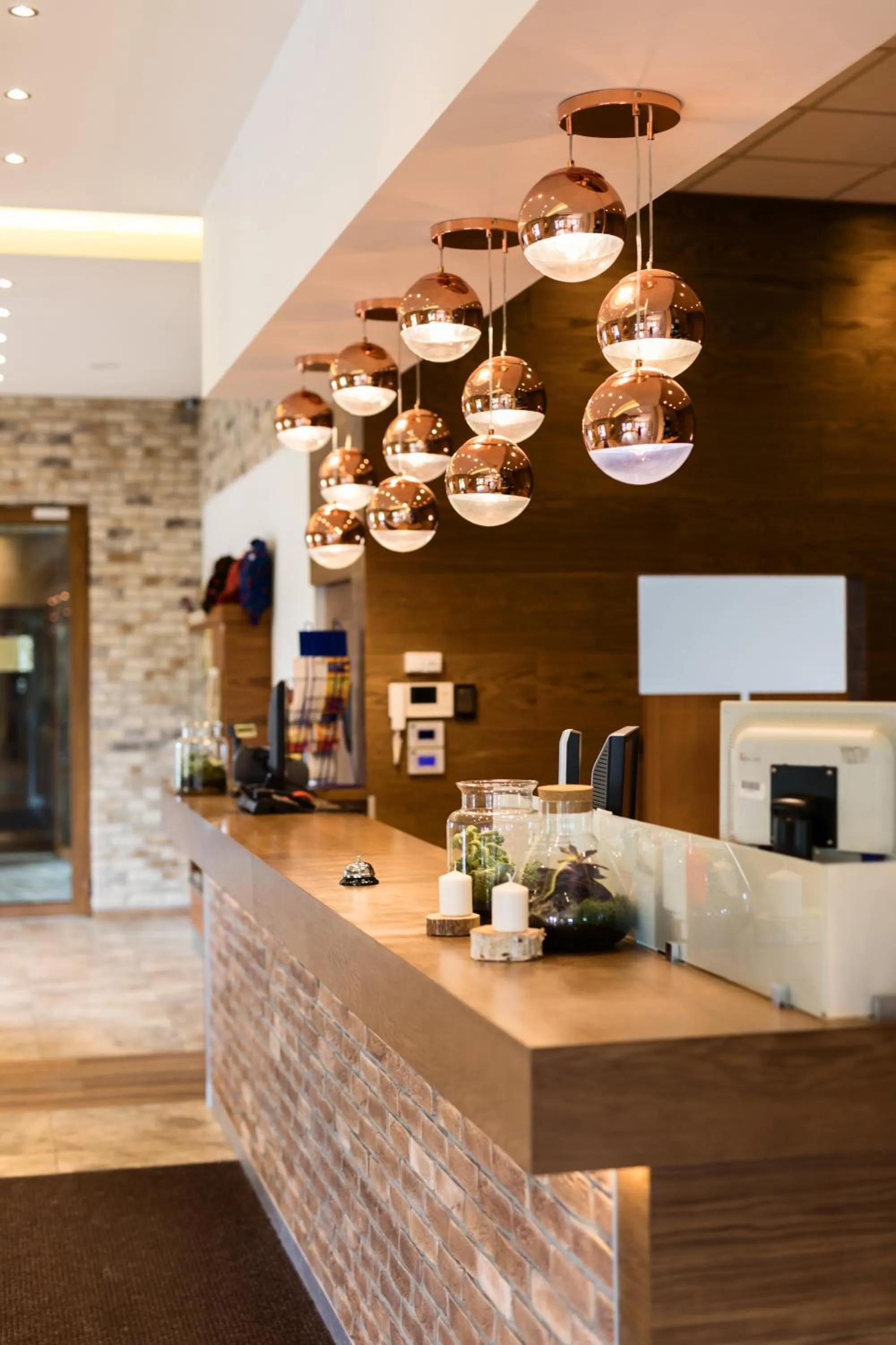 Lobby or reception in Hotel Beskidzki Raj Medical SPA