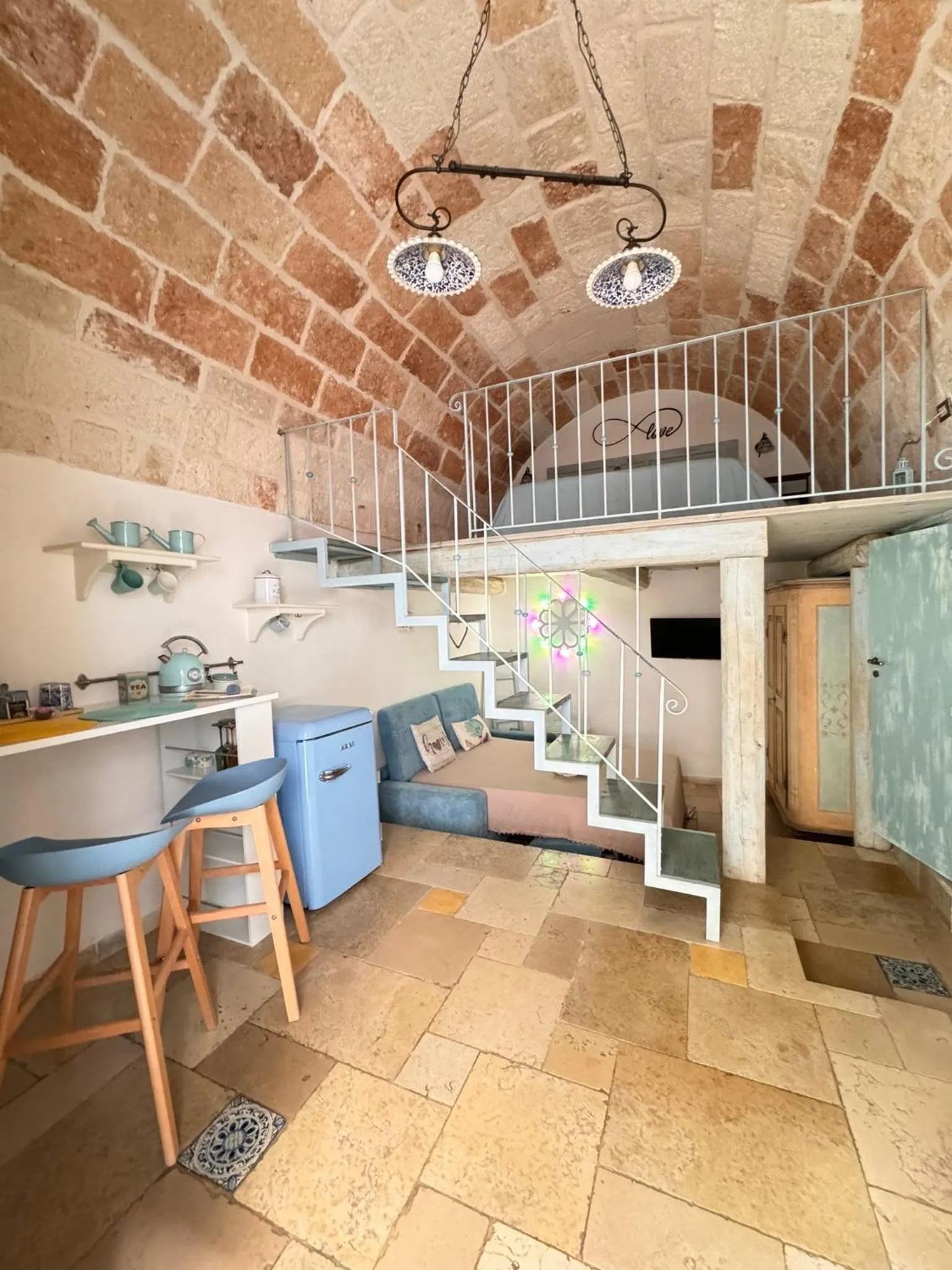 Living room in B&B Casa Fiore