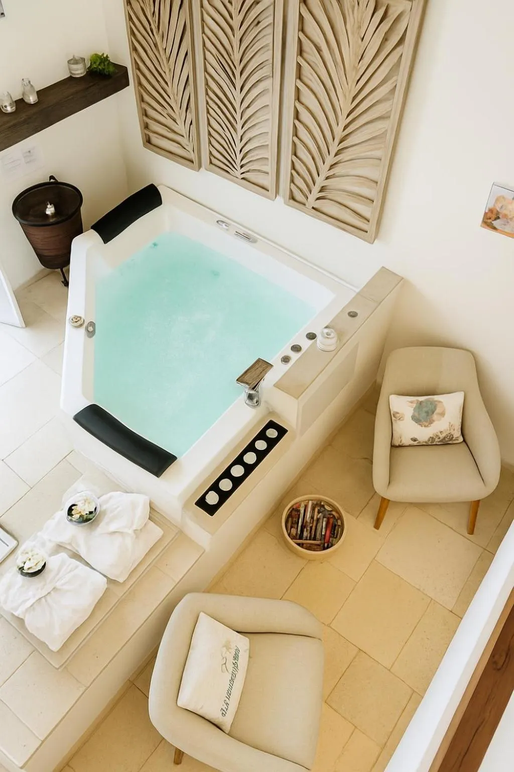 Hot Tub in B&B Casa Fiore