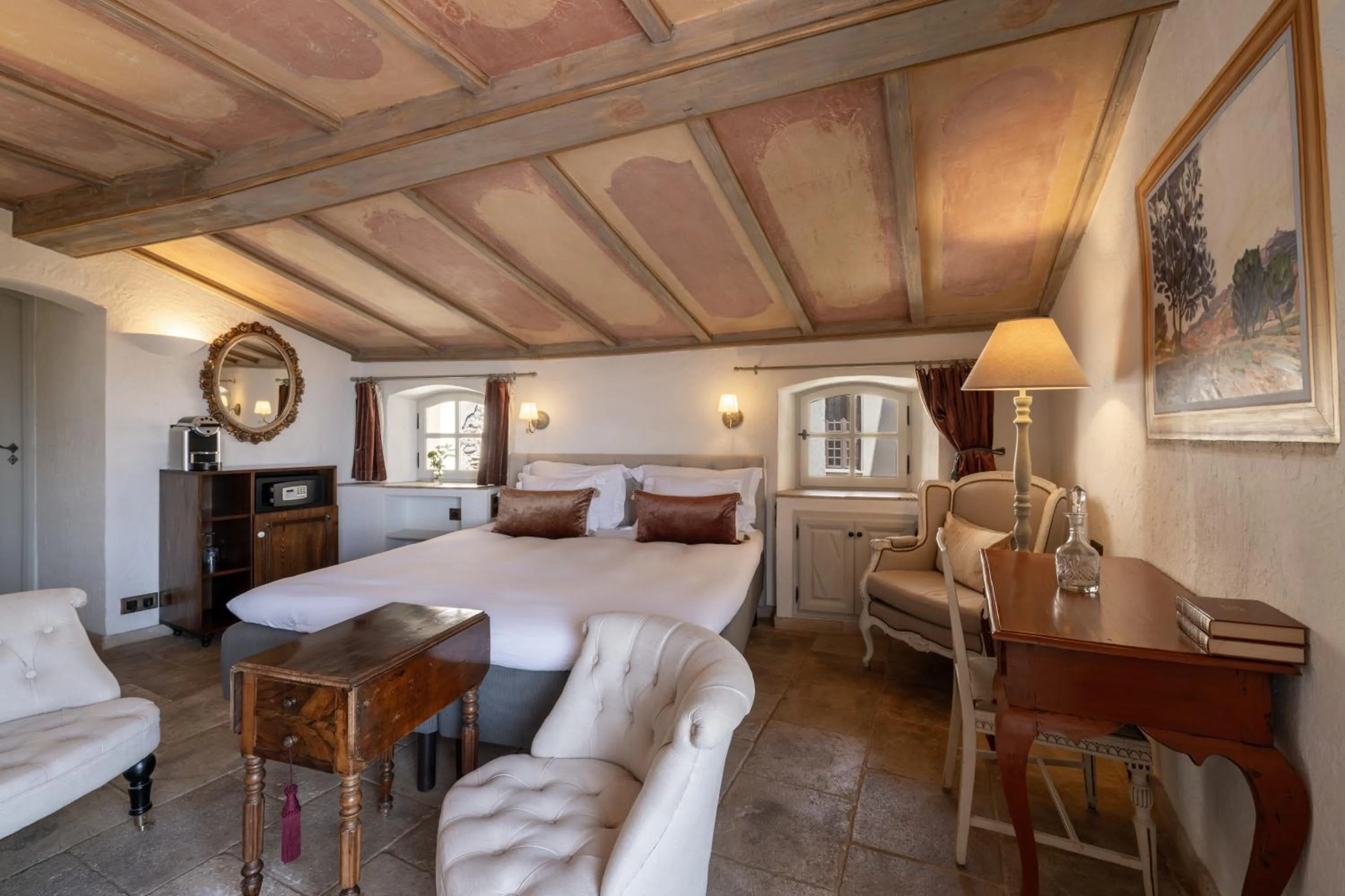 Bedroom, Bed in Château Le Cagnard