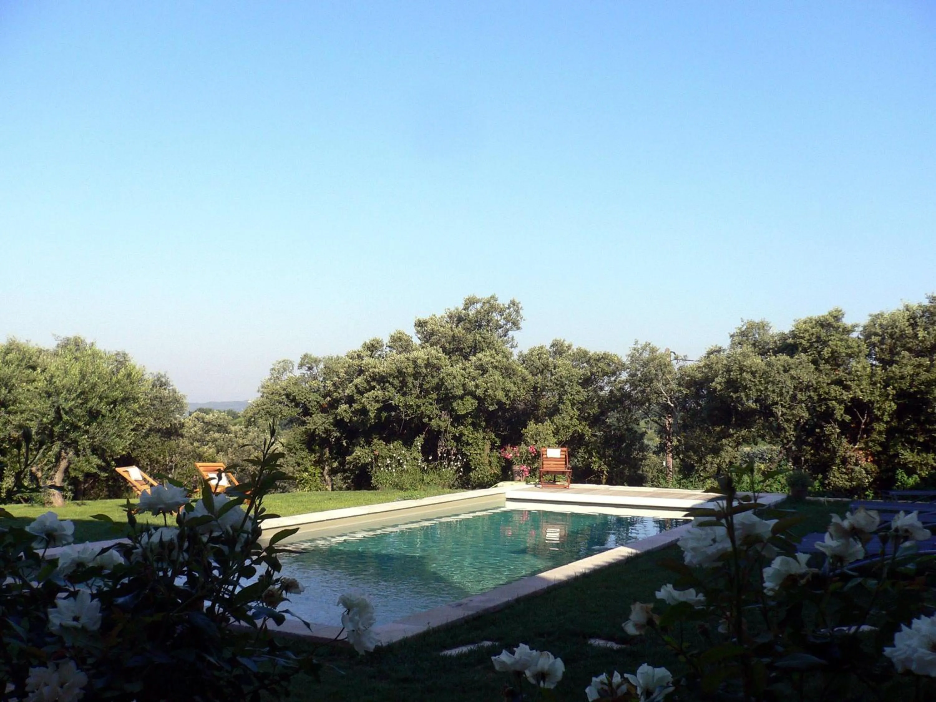 Swimming pool in Les Terrasses - Gordes