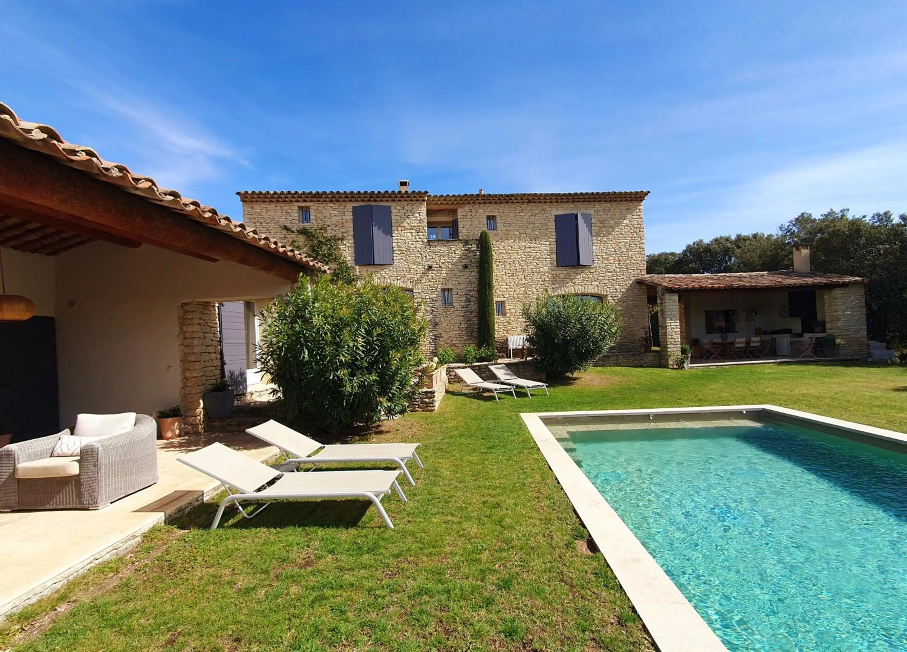 Garden in Les Terrasses - Gordes