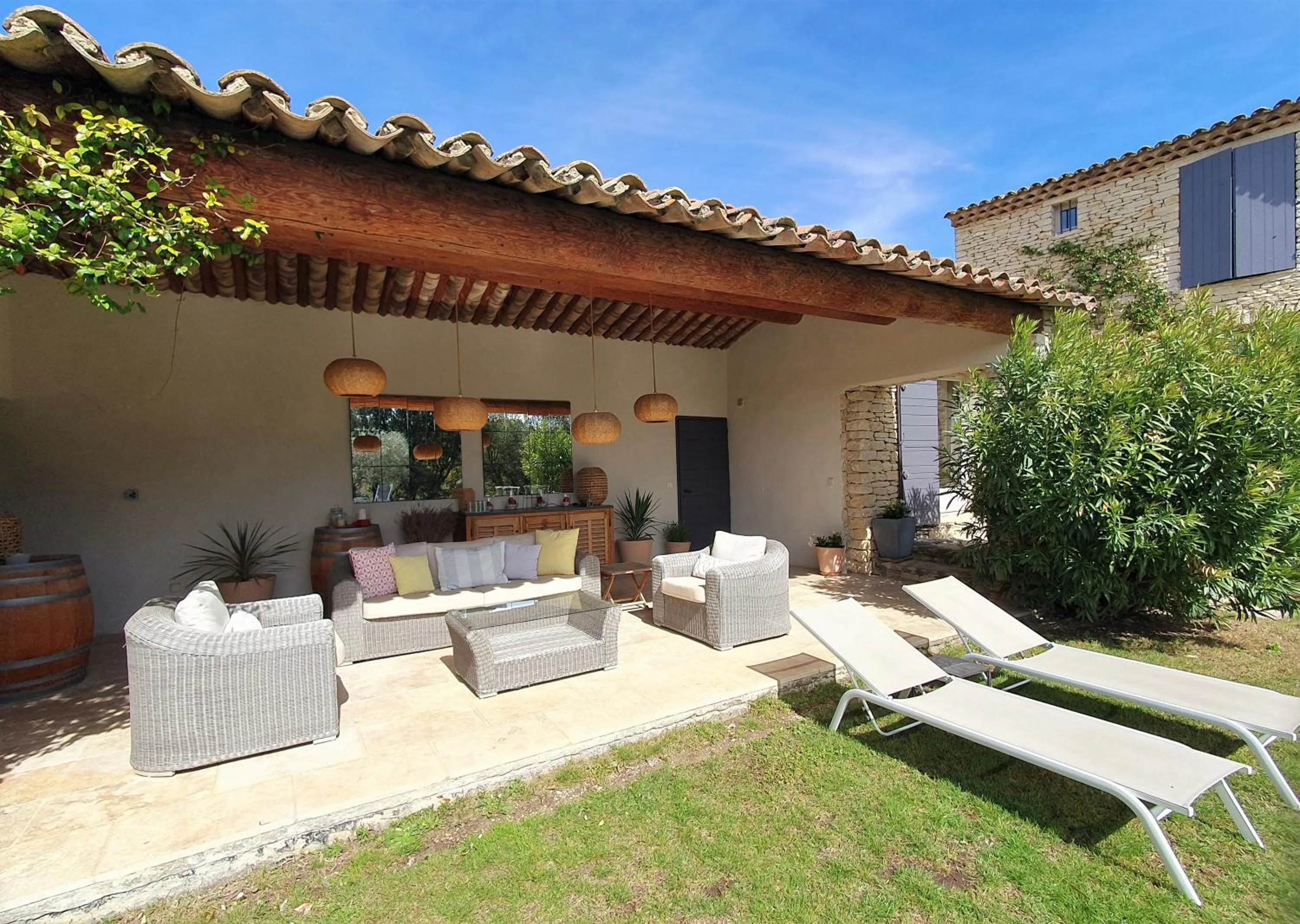 Balcony/Terrace in Les Terrasses - Gordes