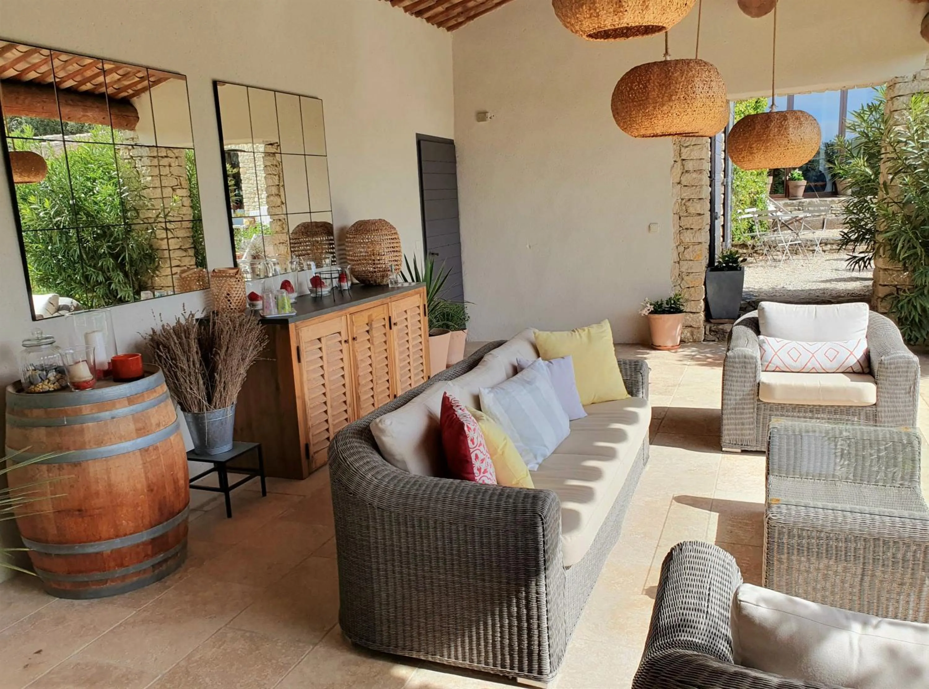 Balcony/Terrace in Les Terrasses - Gordes