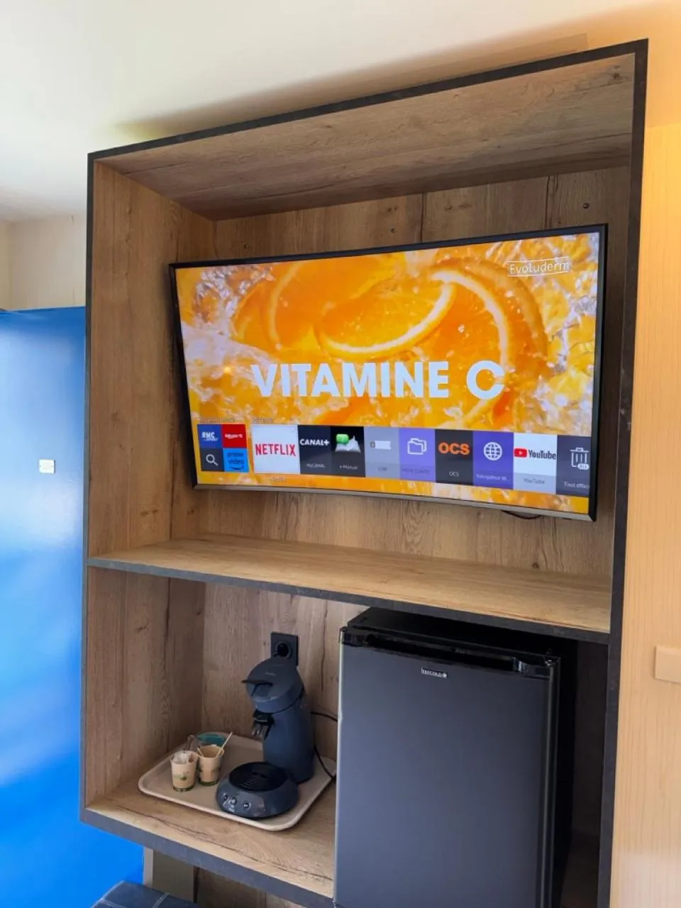 Decorative detail in Cit'Hotel Capricorne