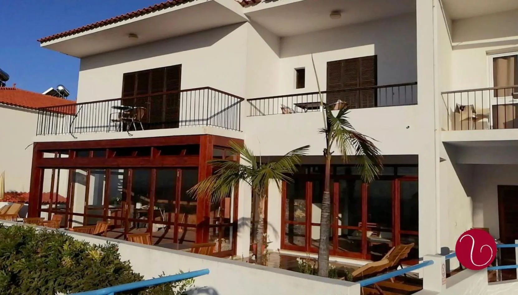 Patio in GuestHouse Vila Lusitania