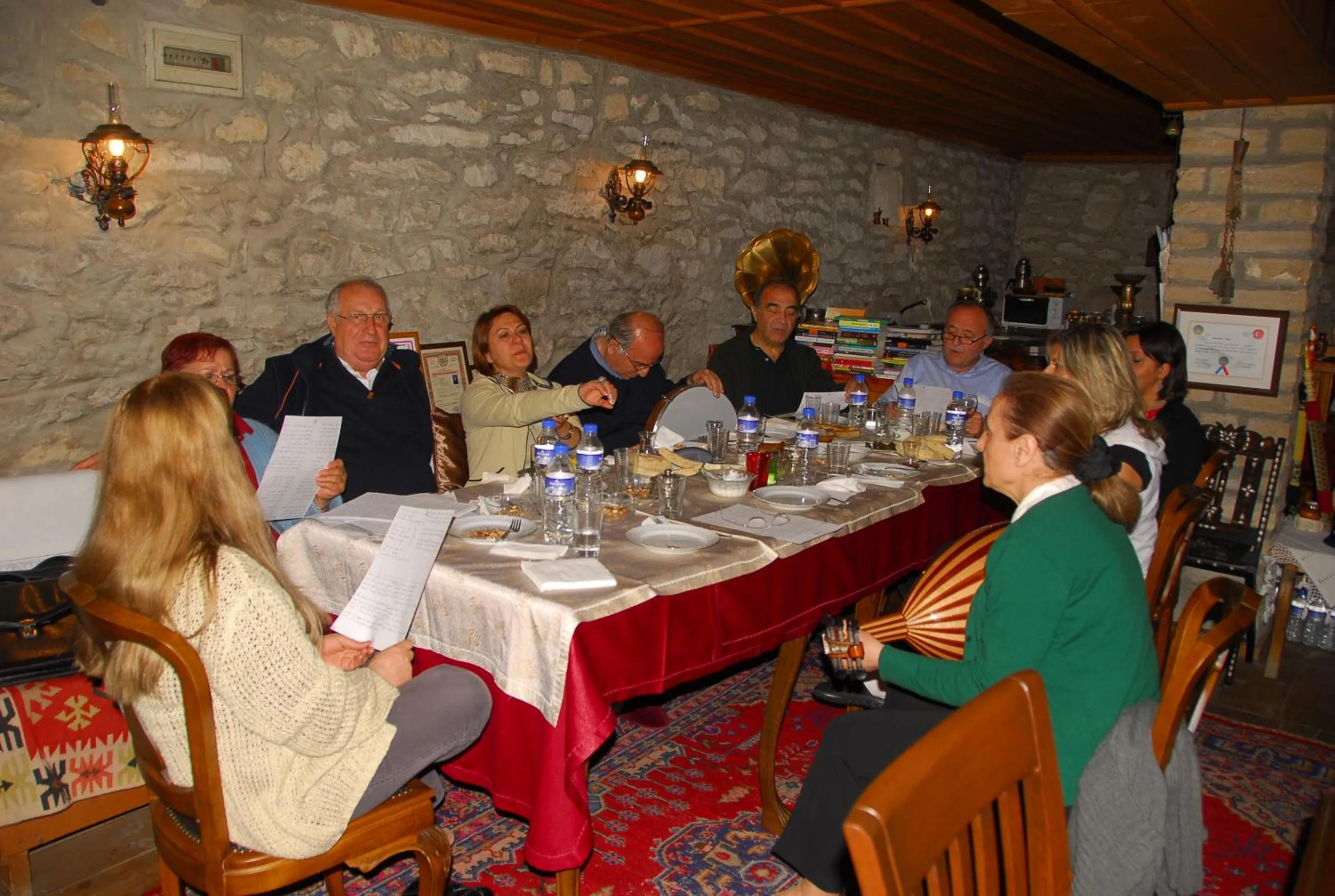 group of guests in Mehves Hanim Konagi