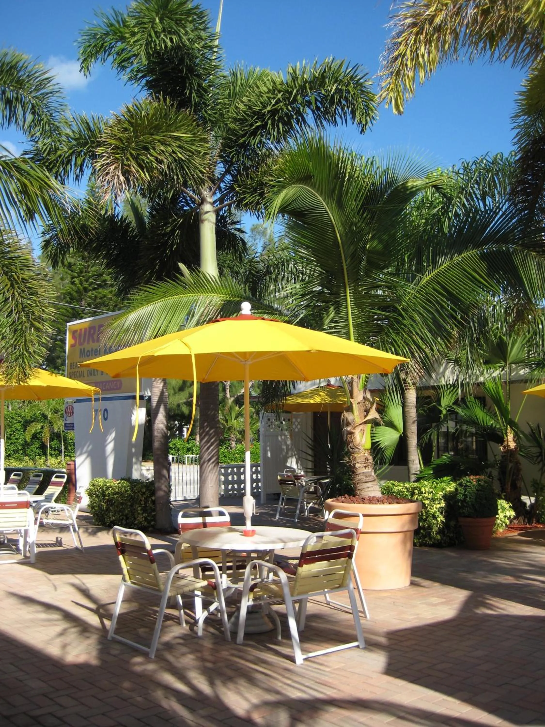 Garden in Surf Side Resort