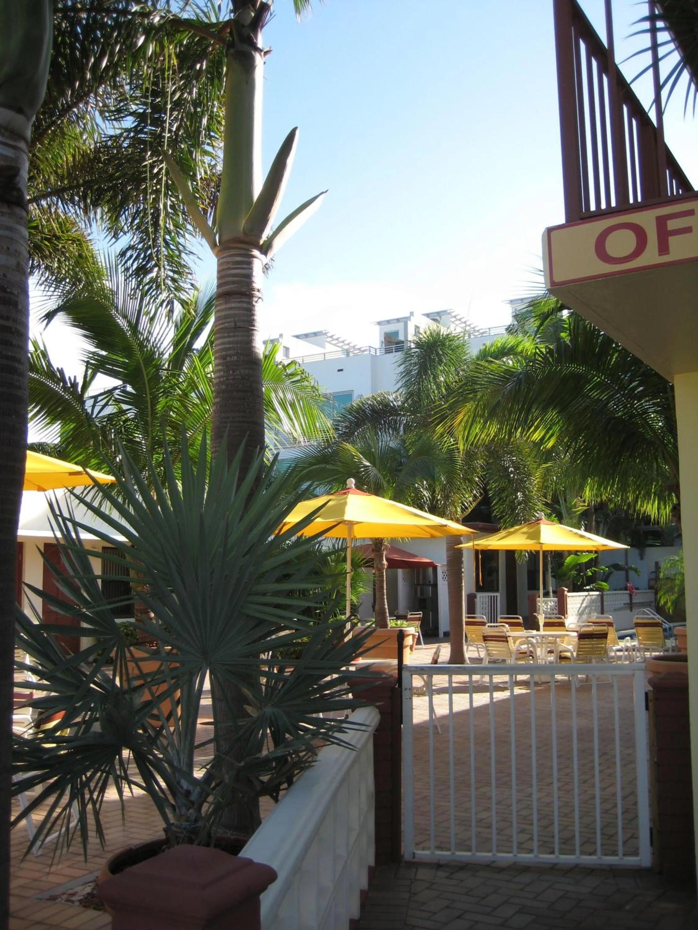Patio in Surf Side Resort
