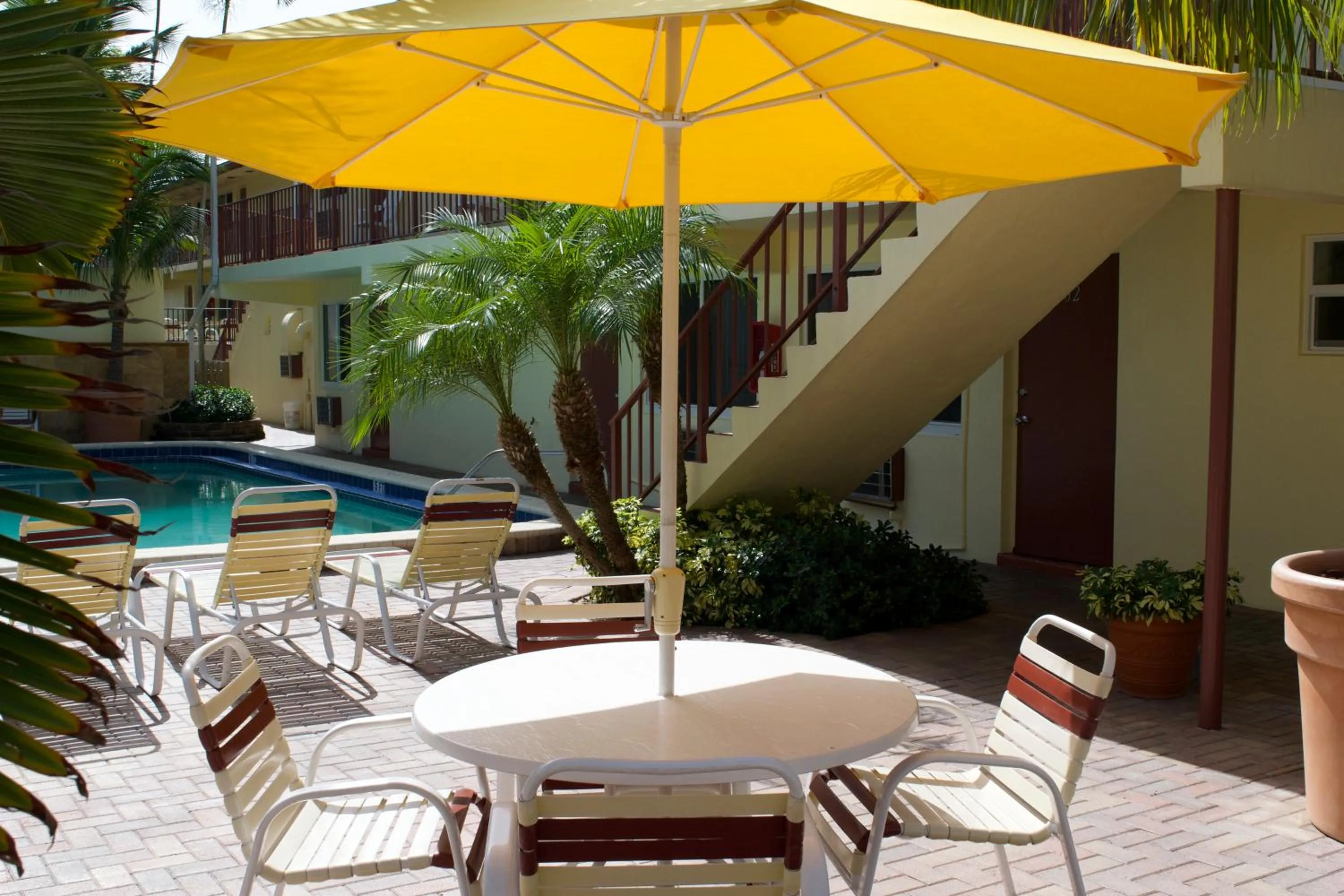 Garden in Surf Side Resort