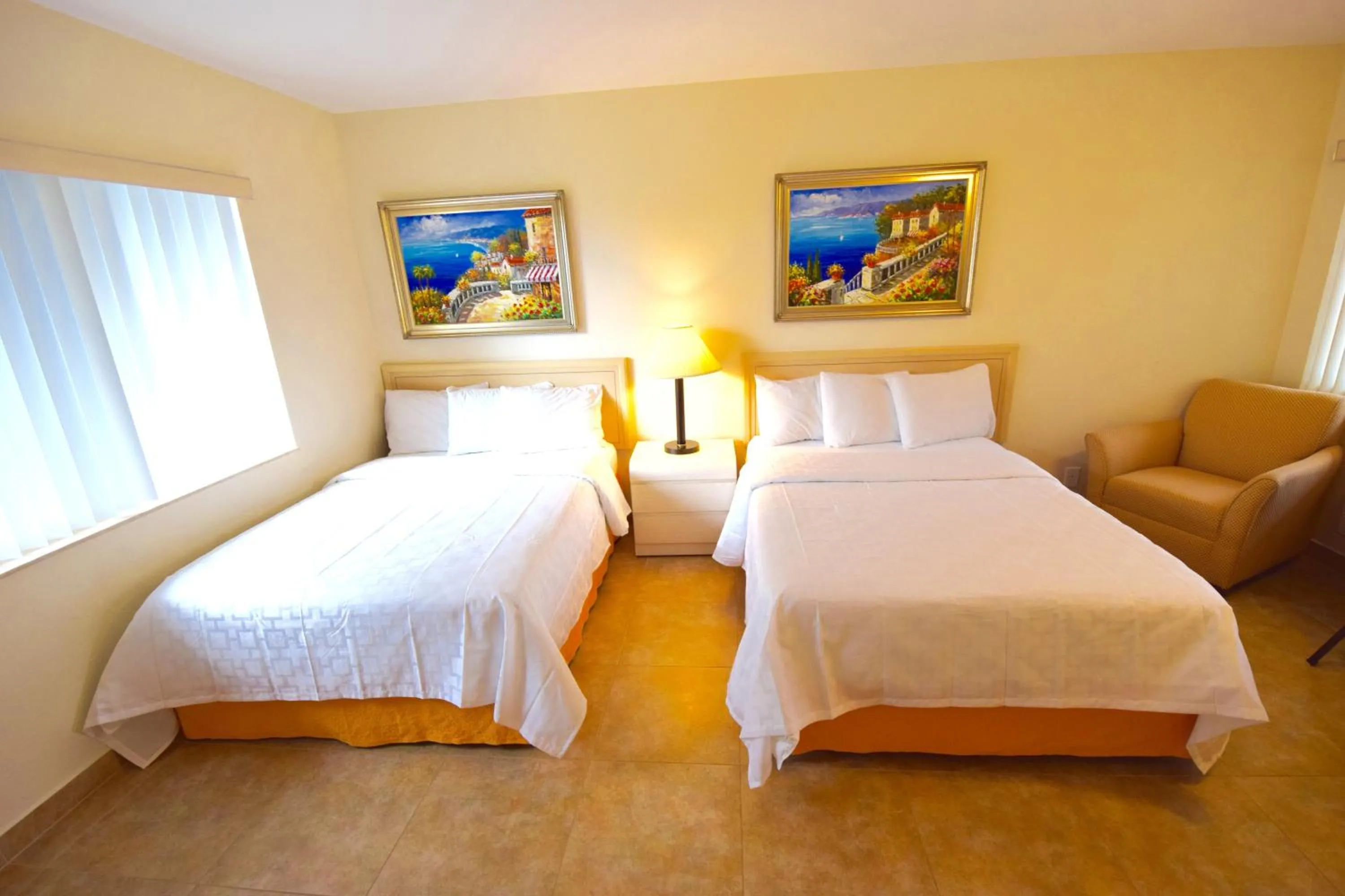 Decorative detail, Bed in Surf Side Resort