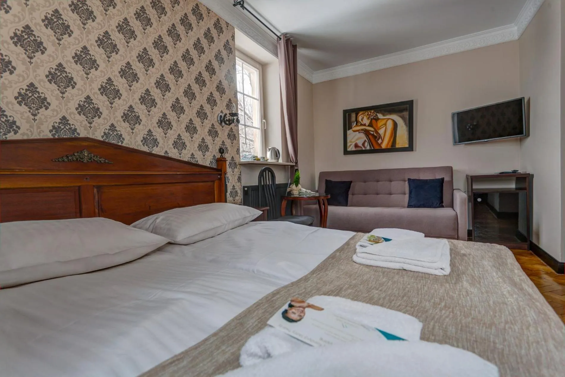 Bed in Małopolanka & Spa