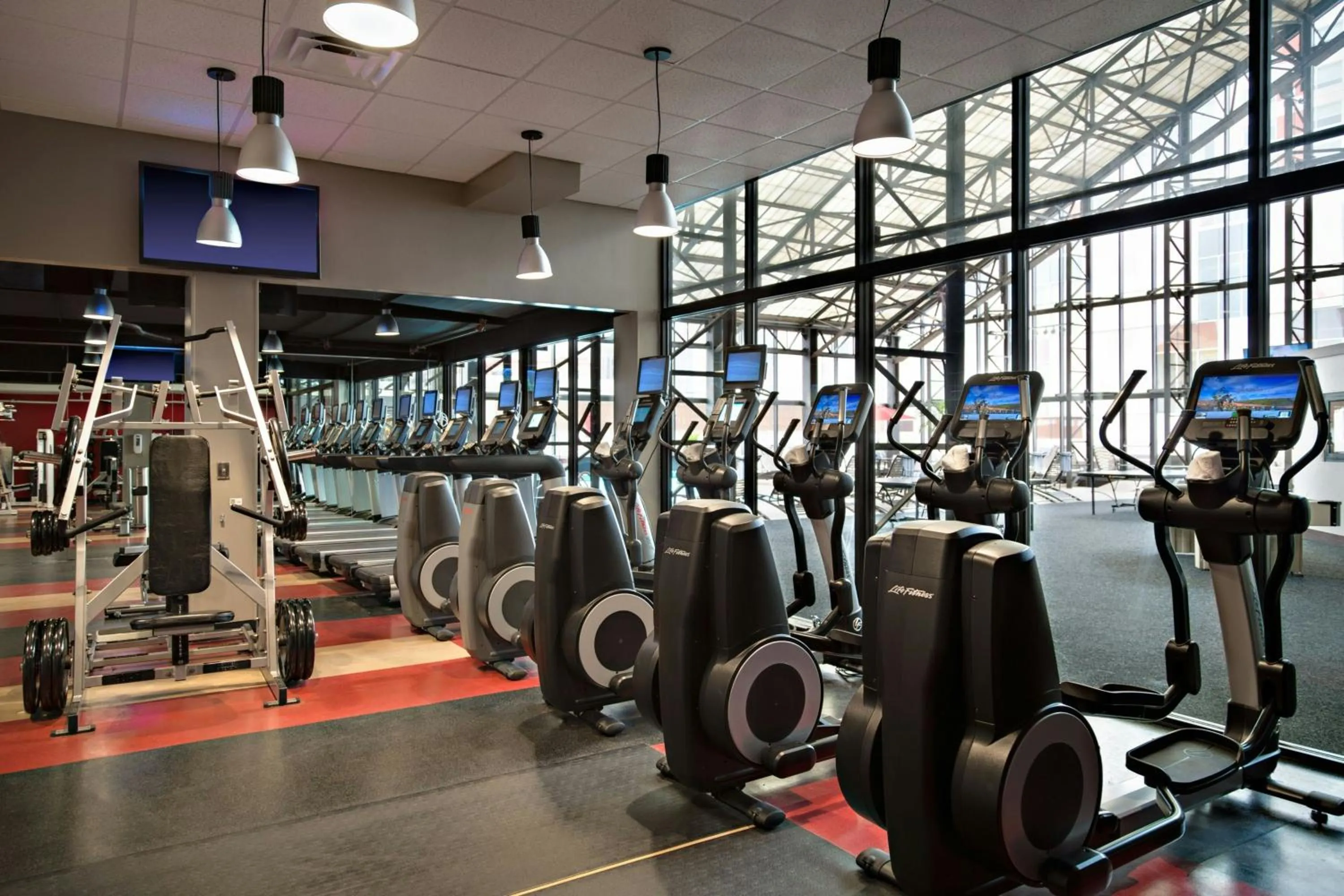 Fitness centre/facilities in San Antonio Marriott Riverwalk