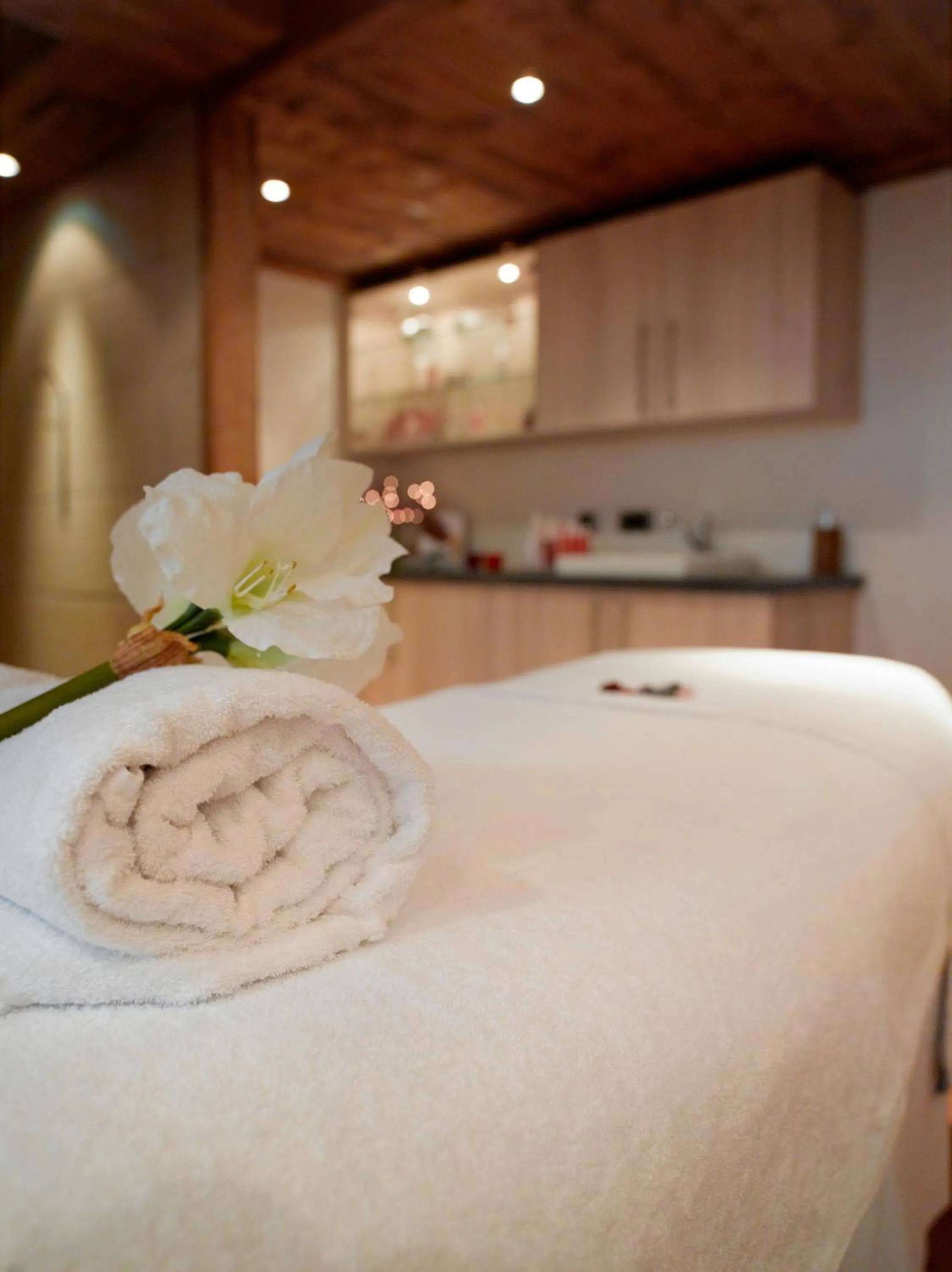 Spa and wellness centre/facilities in CGH Résidences & Spas Le Village De Lessy