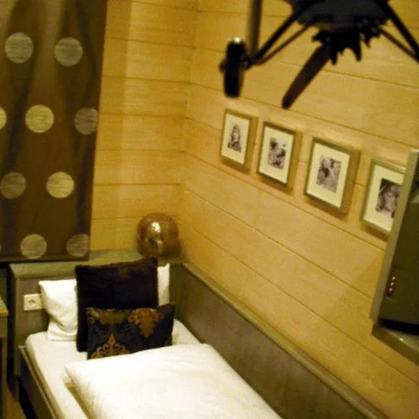 Decorative detail, Bed in Hotel Kolb