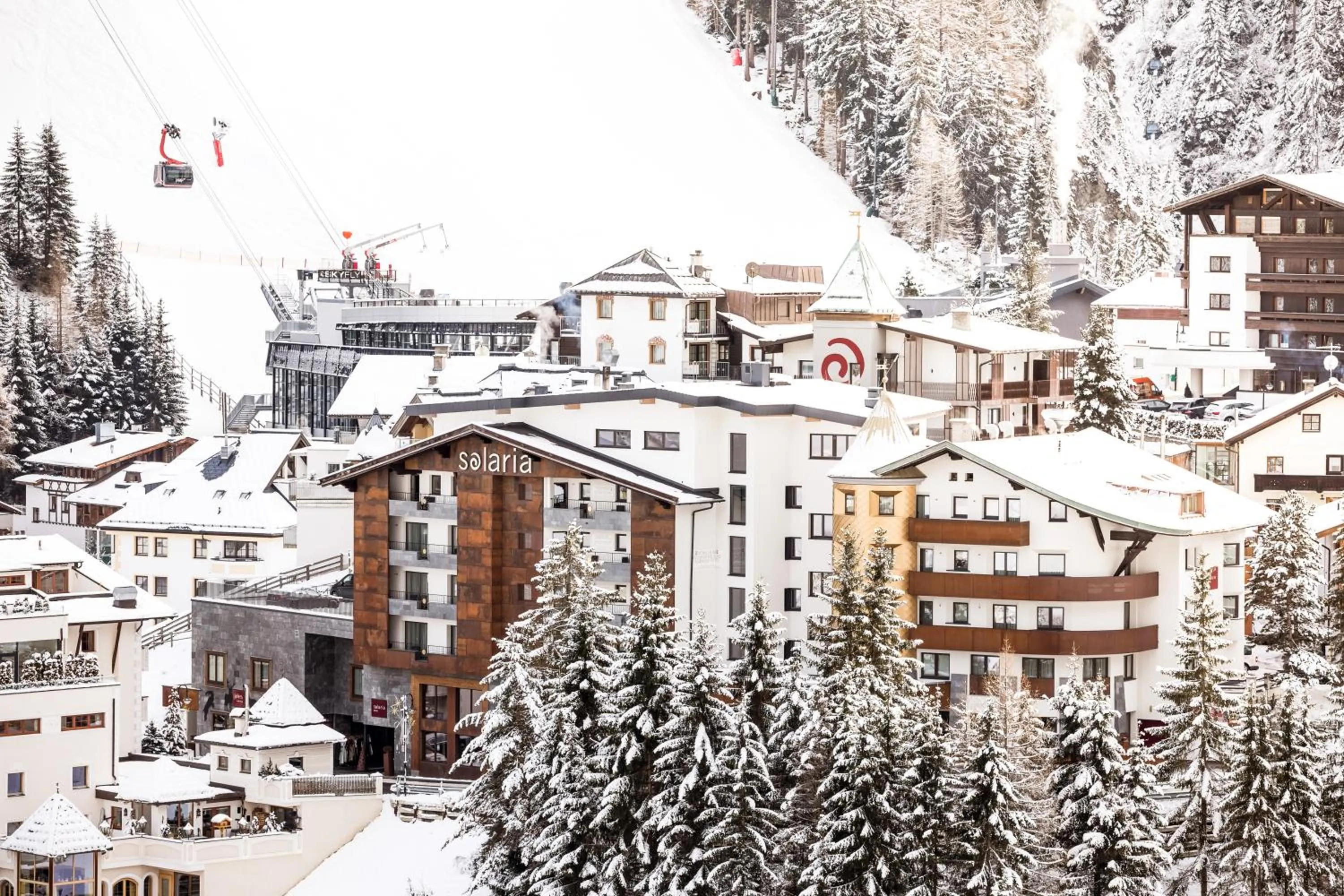 Property building in Hotel Solaria Ischgl - 4 superior