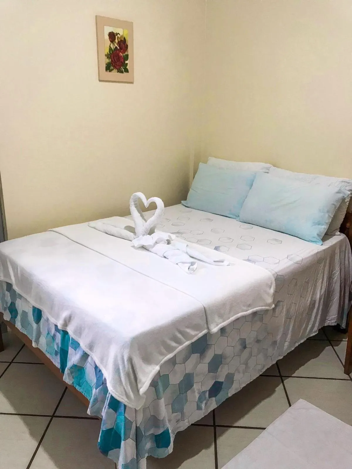 Bed in Pousada Recanto Maguary