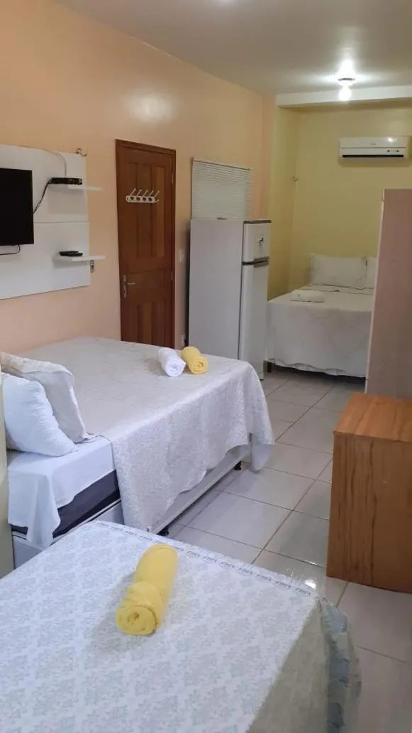 Bed in Pousada Recanto Maguary