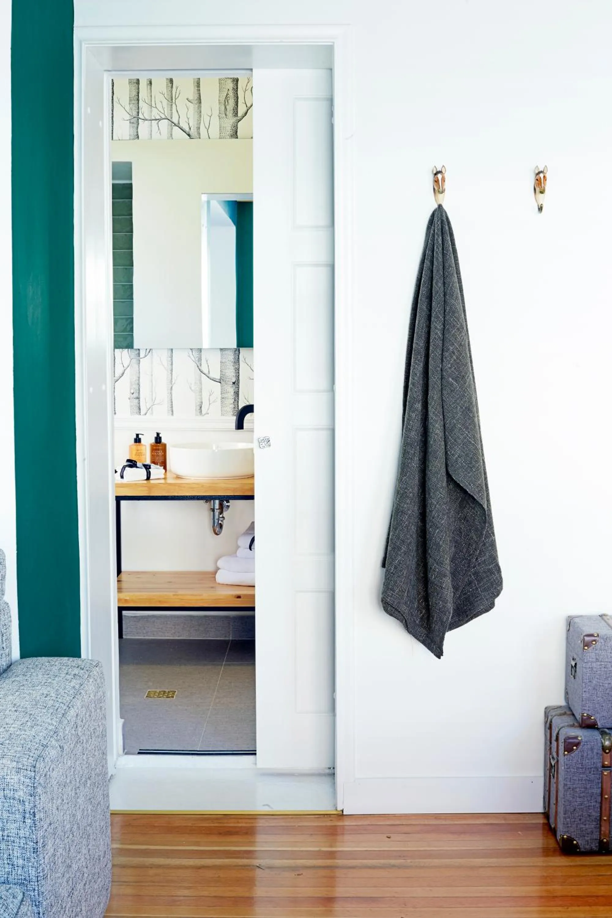 Bathroom, Bed in Casa Legado