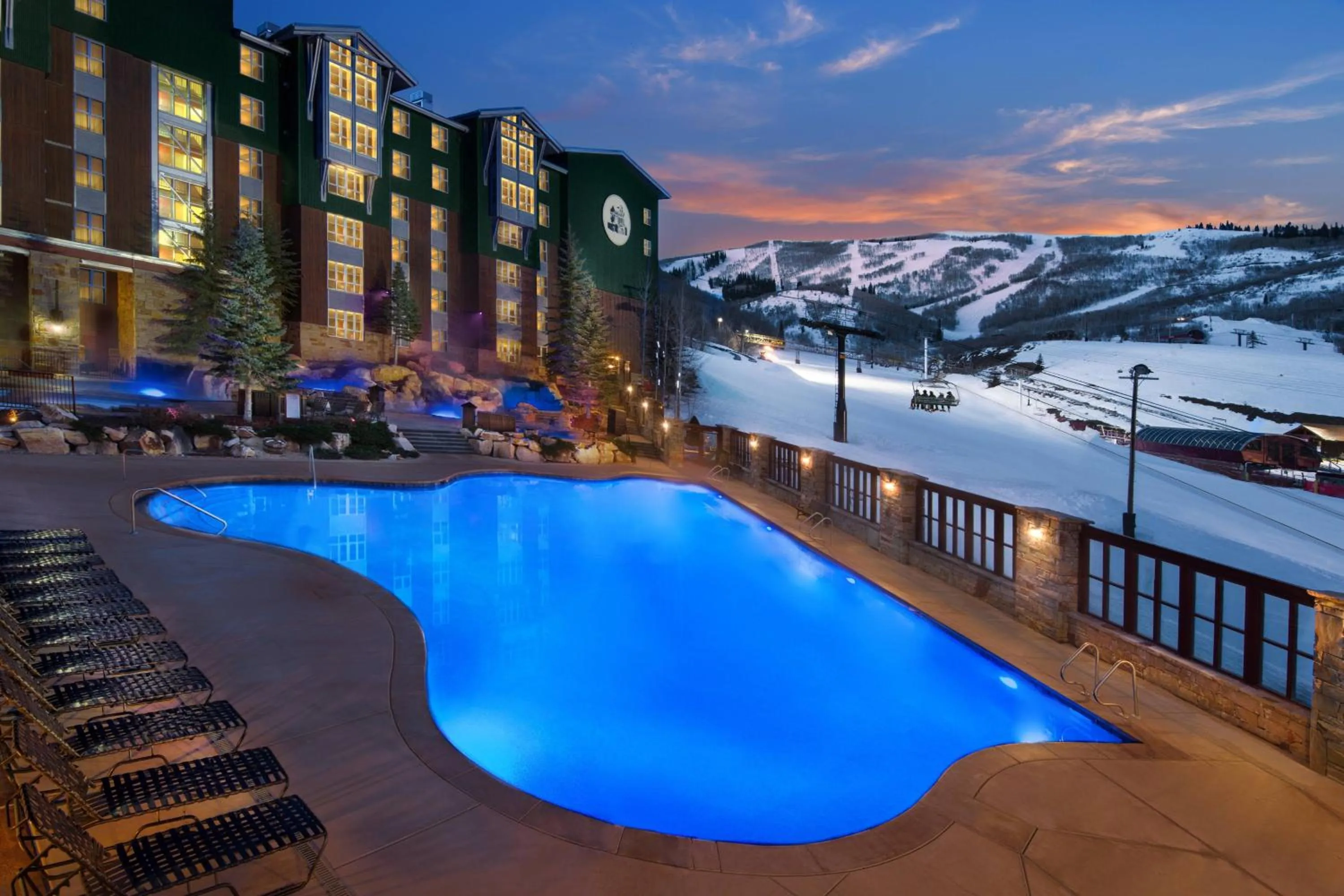Swimming pool in Marriott's MountainSide