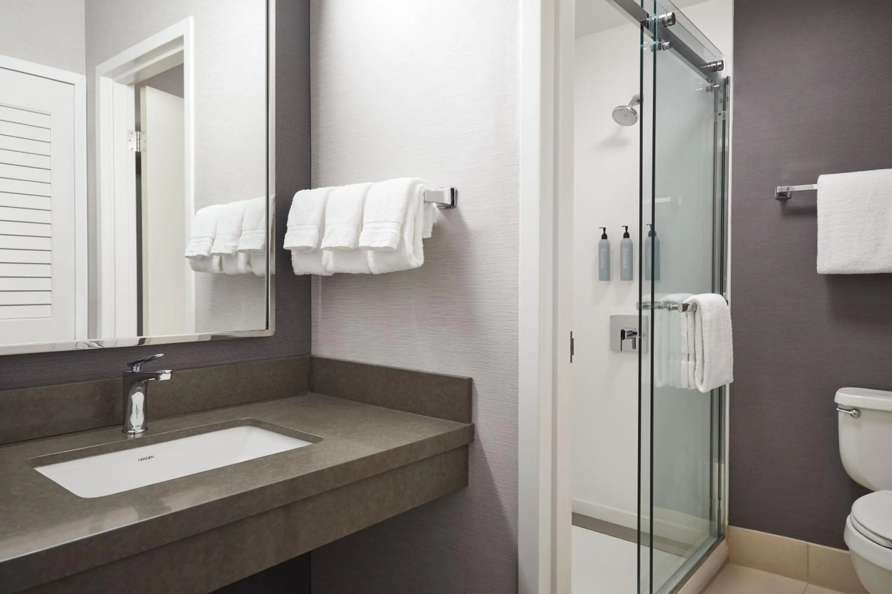 Bathroom in Courtyard by Marriott St. Louis Downtown West