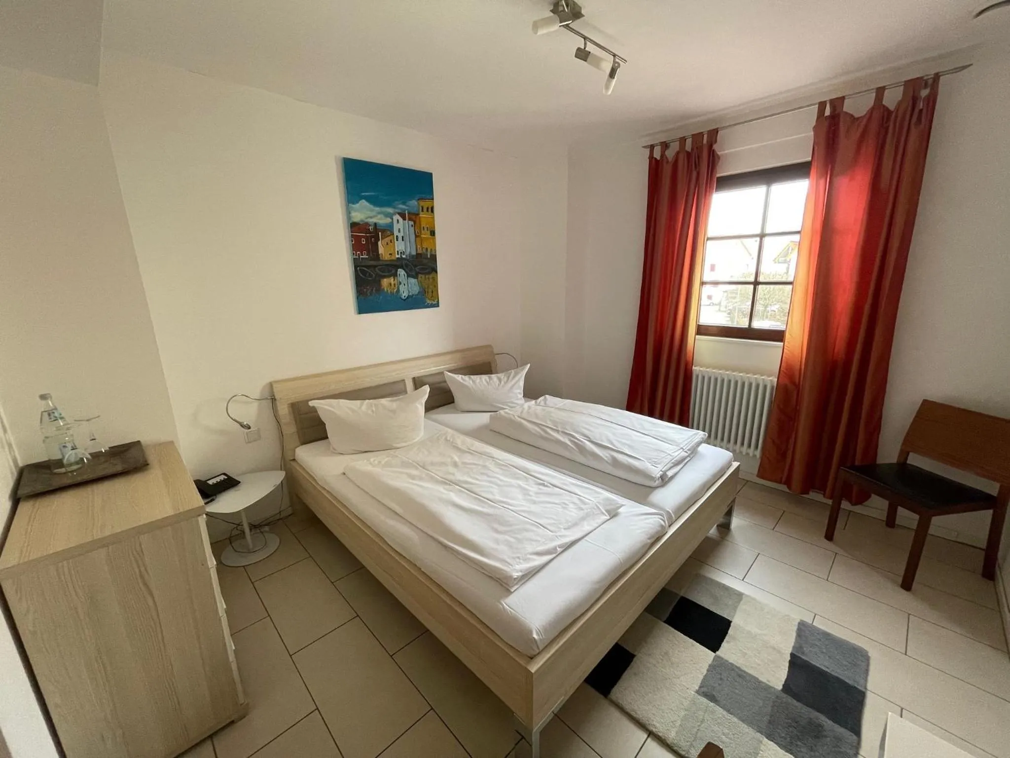 Bedroom, Bed in Landhotel Sickinger Hof