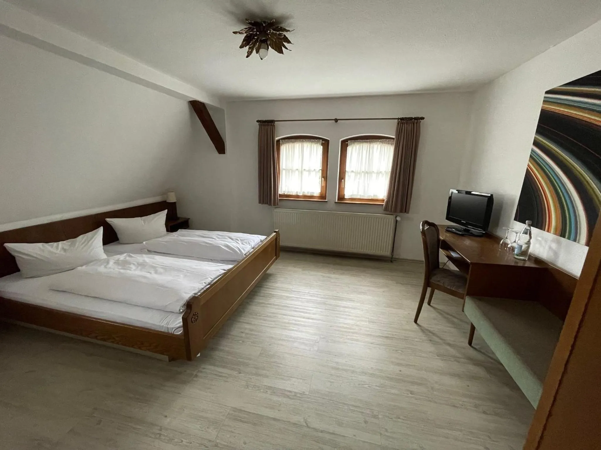 Bedroom, Bed in Landhotel Sickinger Hof