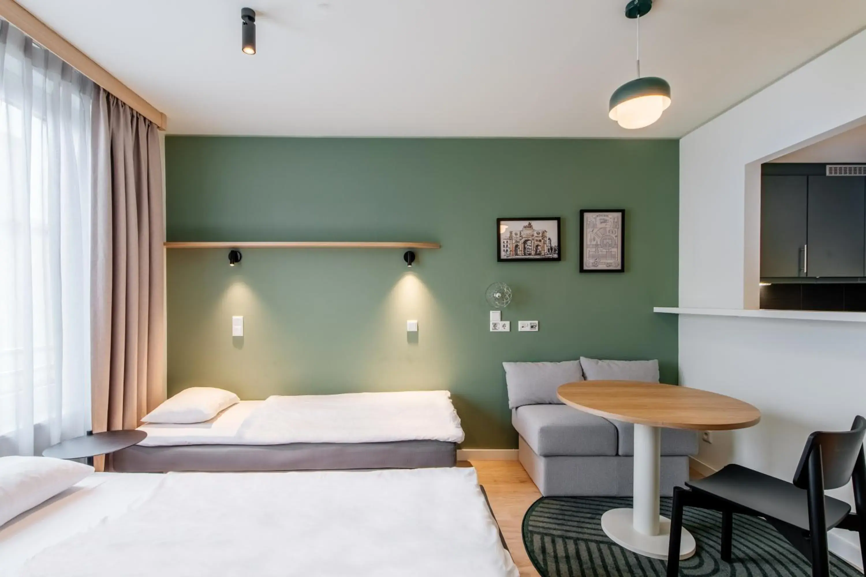 One-Bedroom Apartment (4 Adults) in Aparthotel Adagio Muenchen City One-Bedroom Apartment (4 Adults) in Aparthotel Adagio Muenchen City