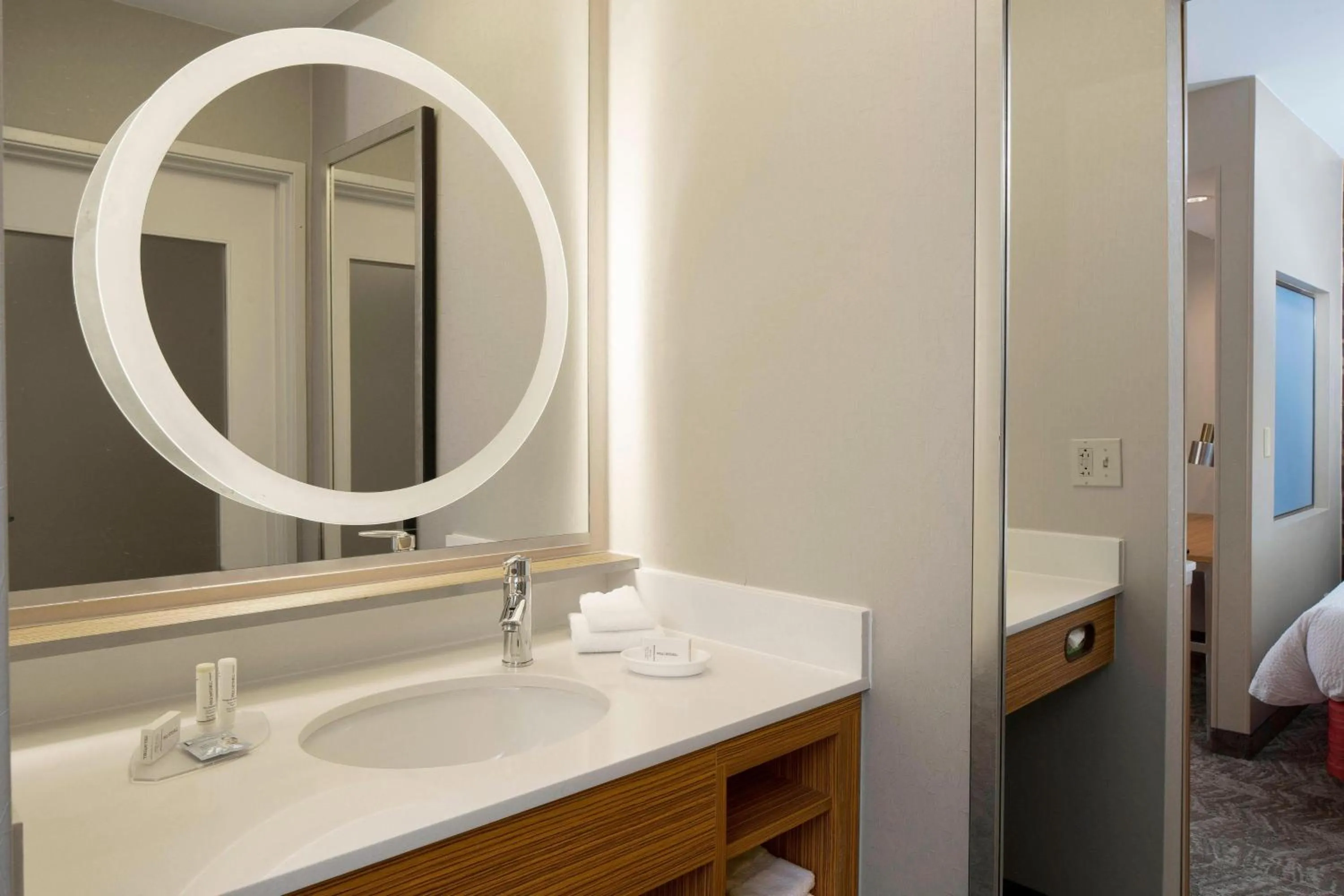 Bathroom in SpringHill Suites St. Louis Airport/Earth City