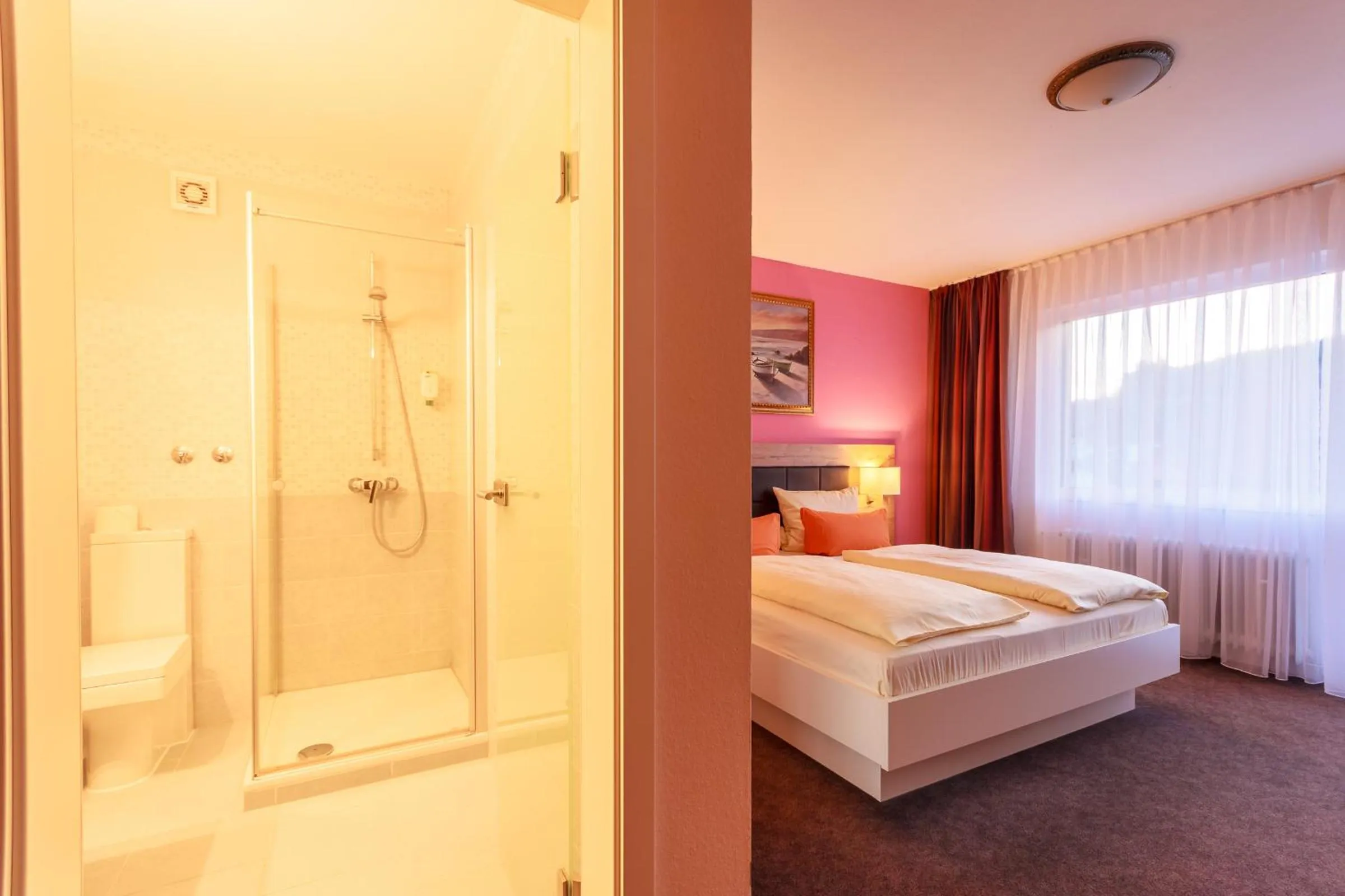 Bathroom in Schwarzwaldhotel Sonne