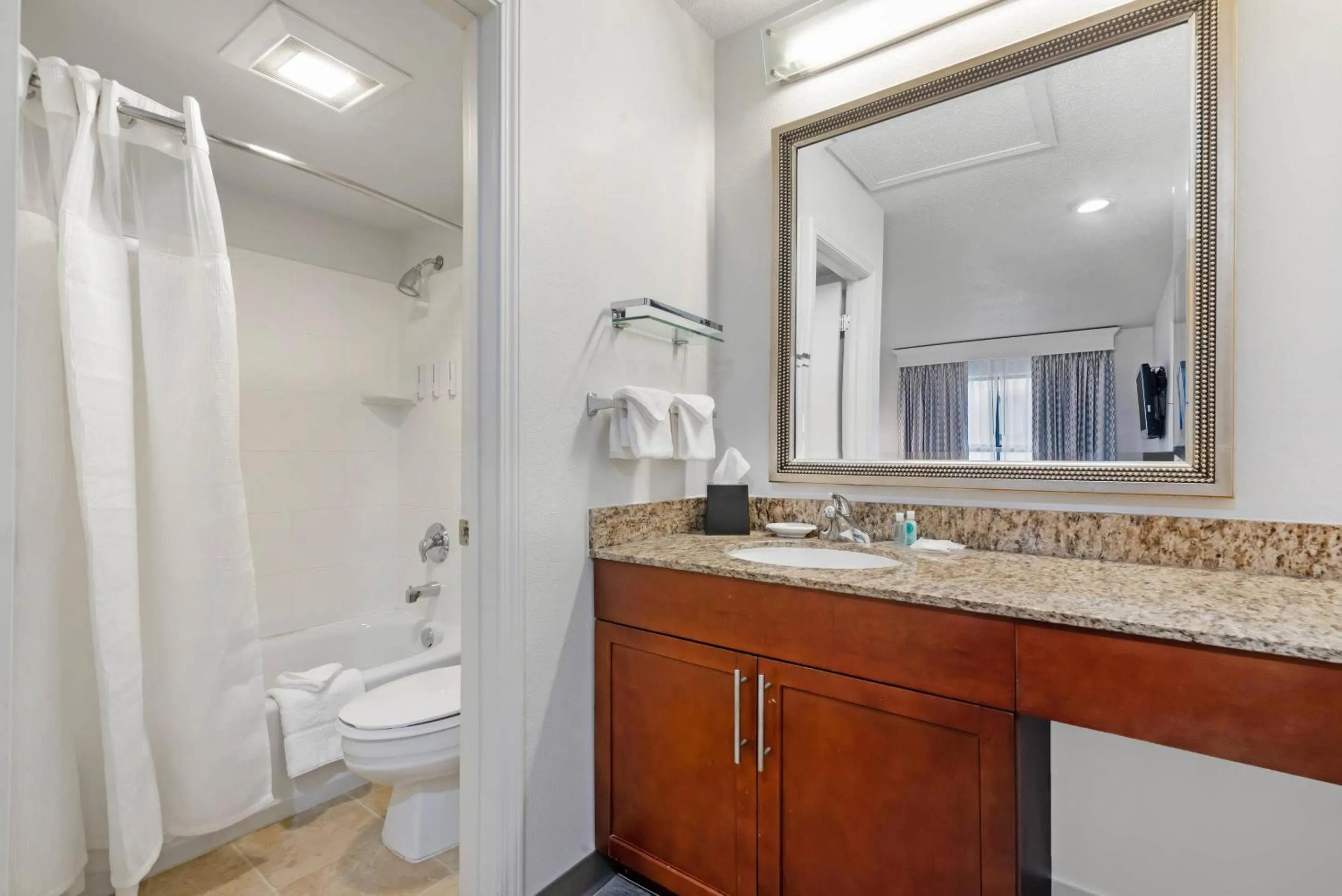 Bathroom in MainStay Suites St Louis - Galleria