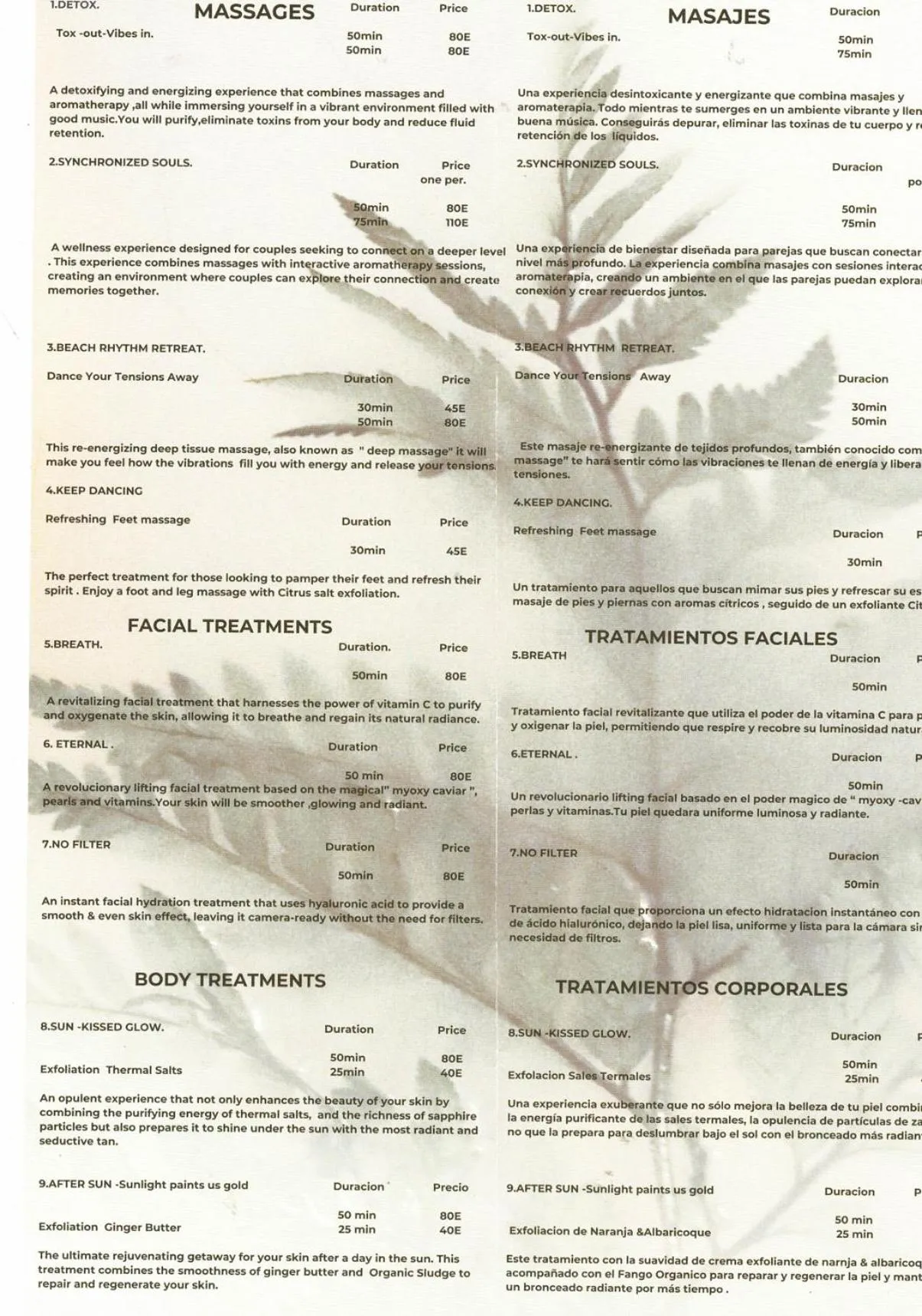 Massage in Monsuau Cala D'Or Hotel 4 Sup - Adults Only